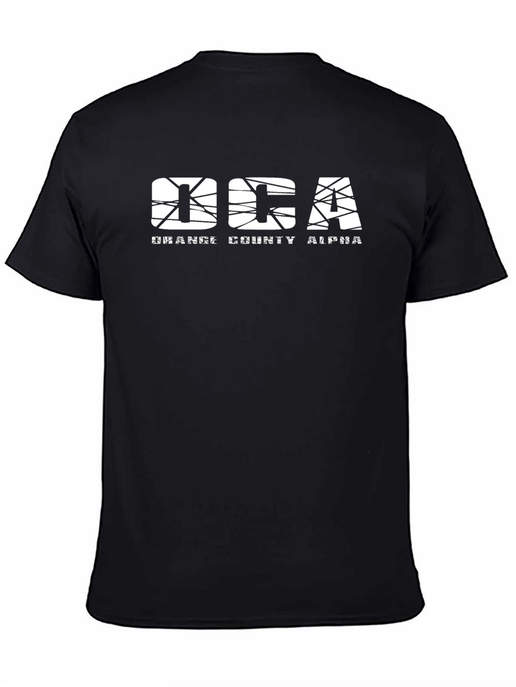 Orange County Alpha Graphic Tee - Black