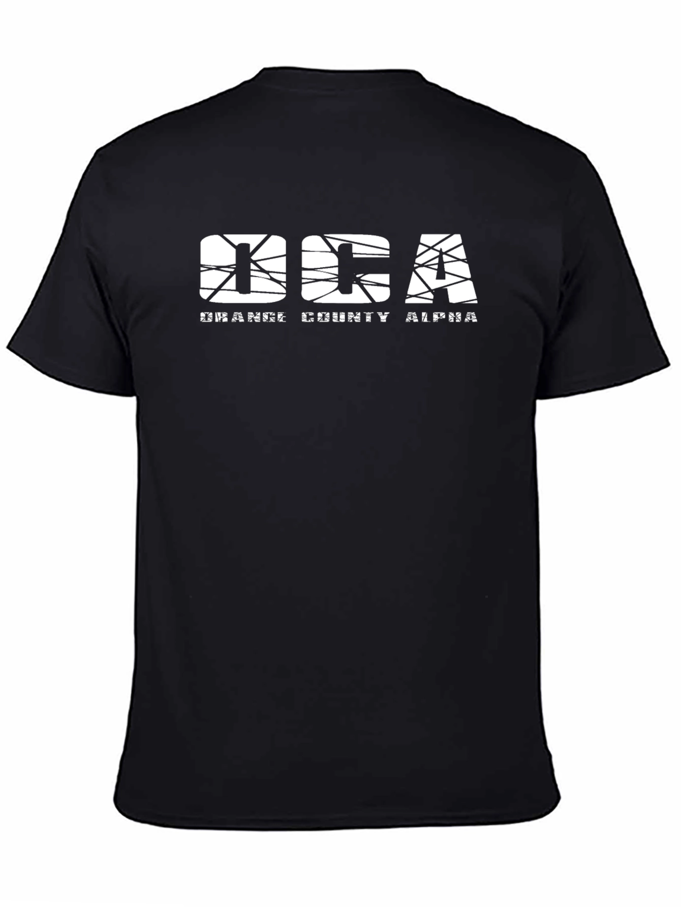 Orange County Alpha Graphic Tee - Black