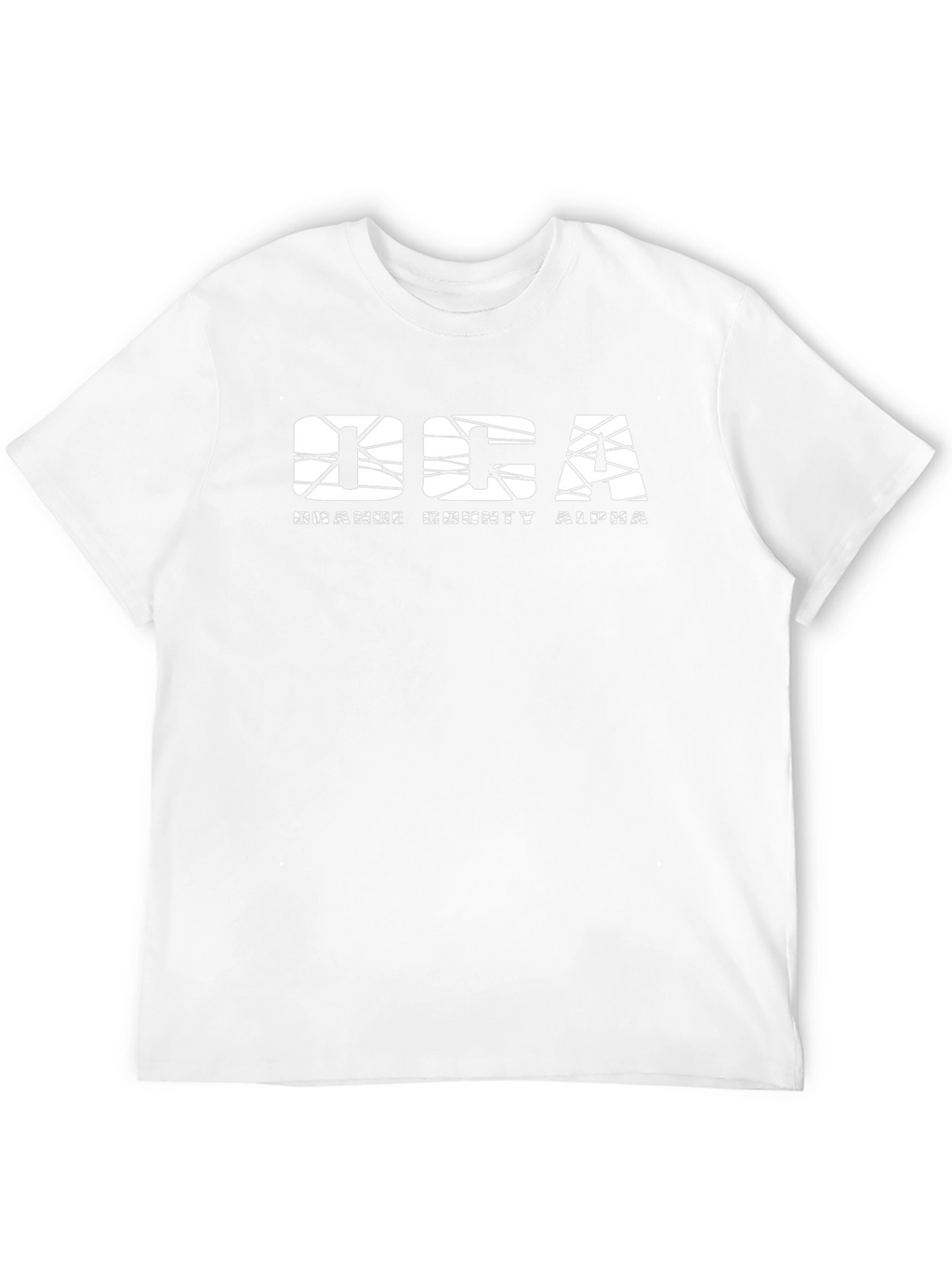 Orange County Alpha Graphic Tee - Black