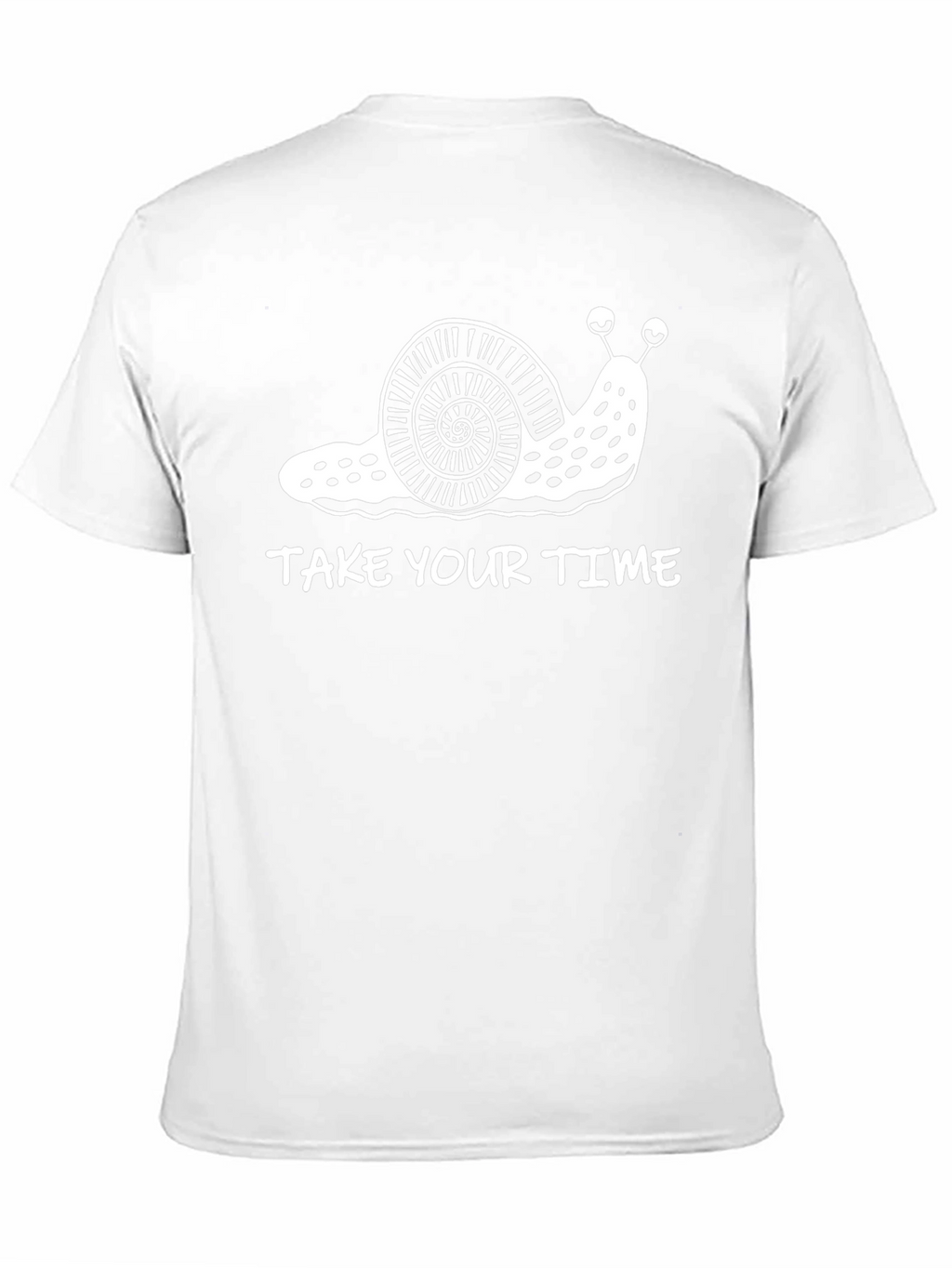 Take Your Time Snail Graphic Tee - Black
