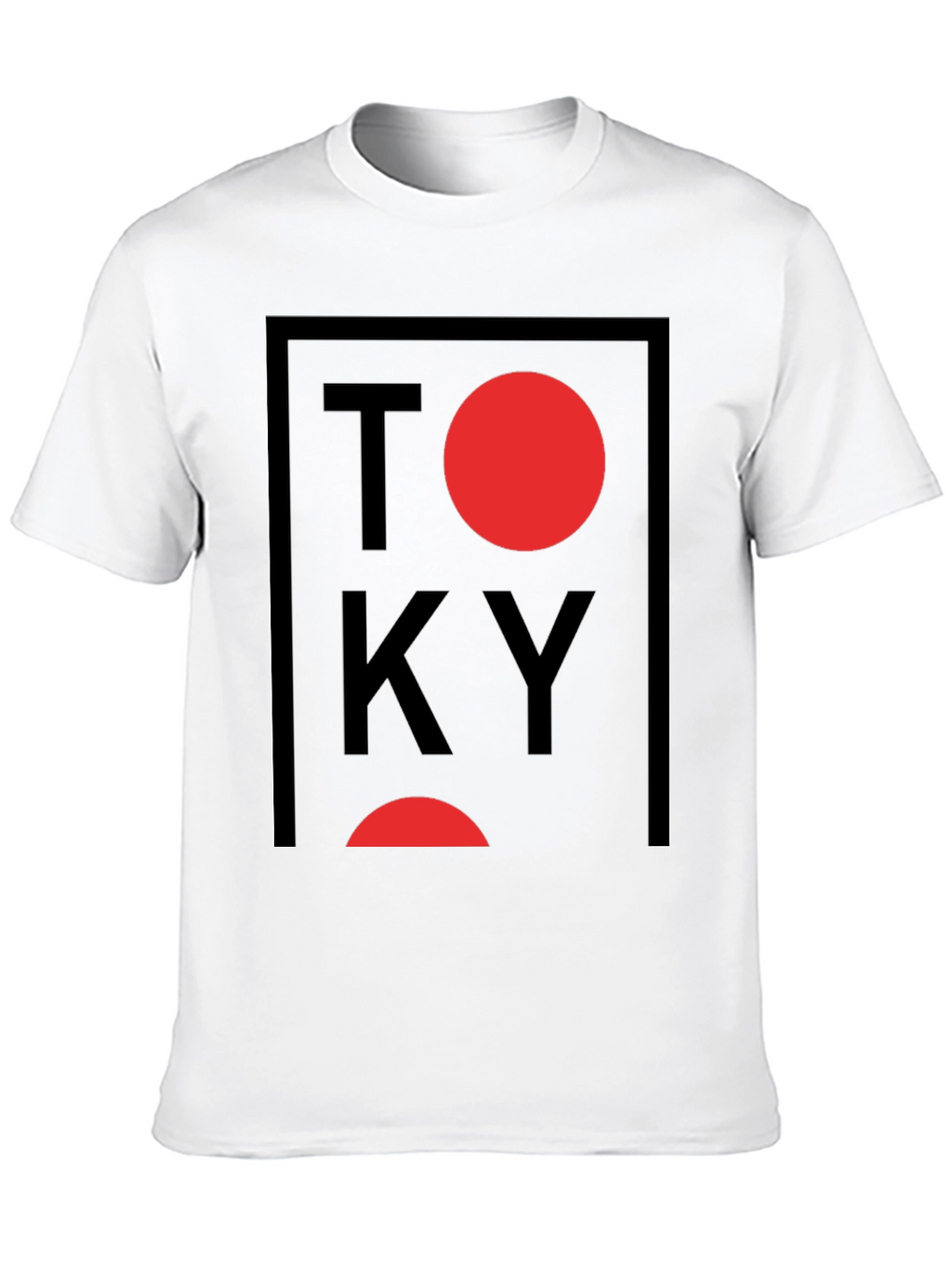 Tokyo Graphic Print Crewneck T-Shirt