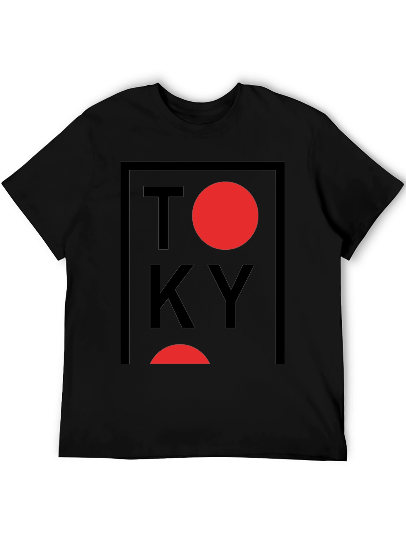 Tokyo Graphic Print Crewneck T-Shirt