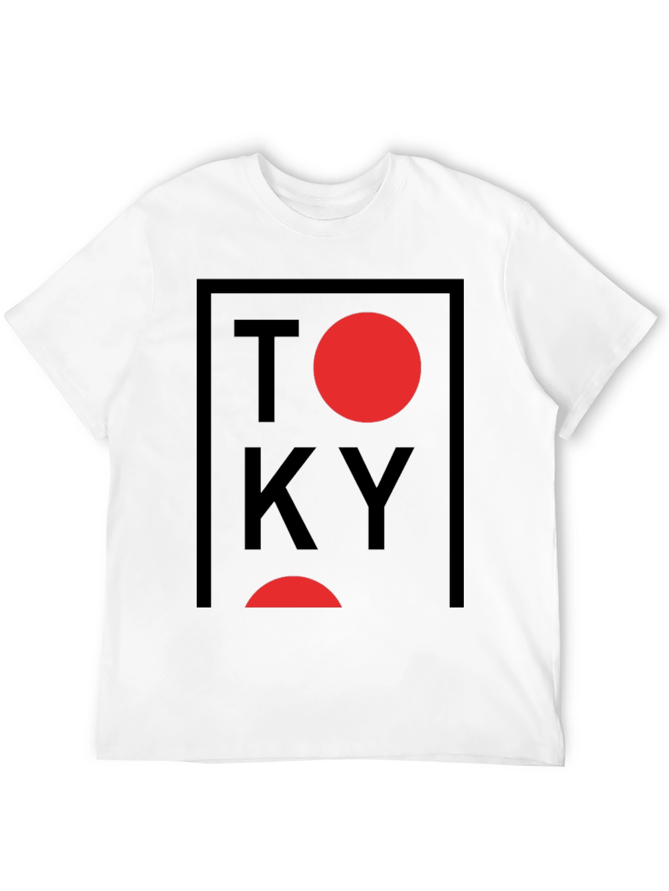 Tokyo Graphic Print Crewneck T-Shirt
