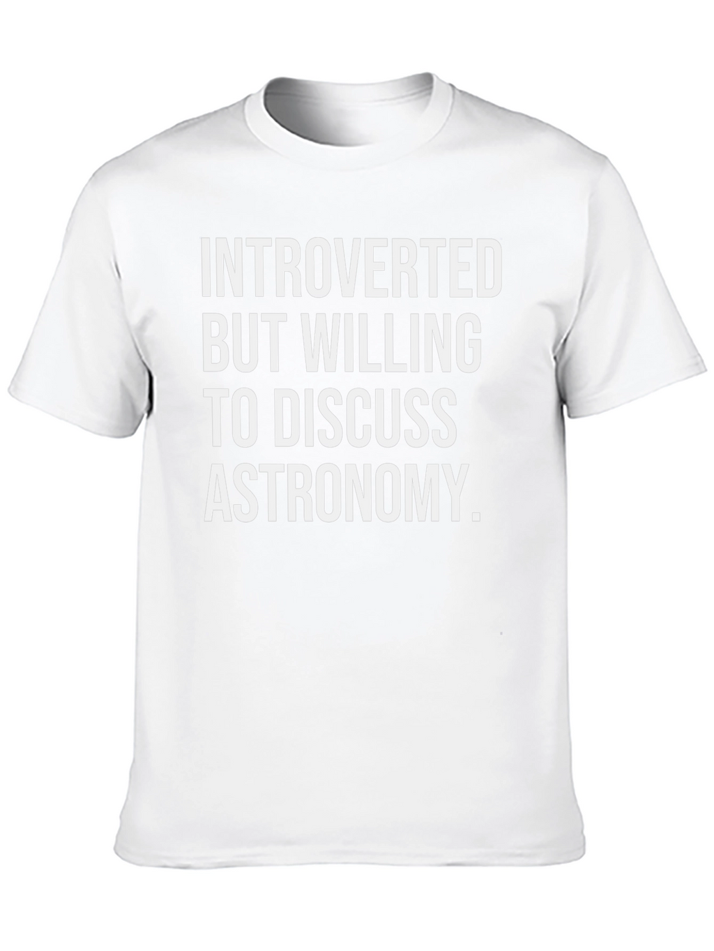 Introverted Astronomy T-Shirt