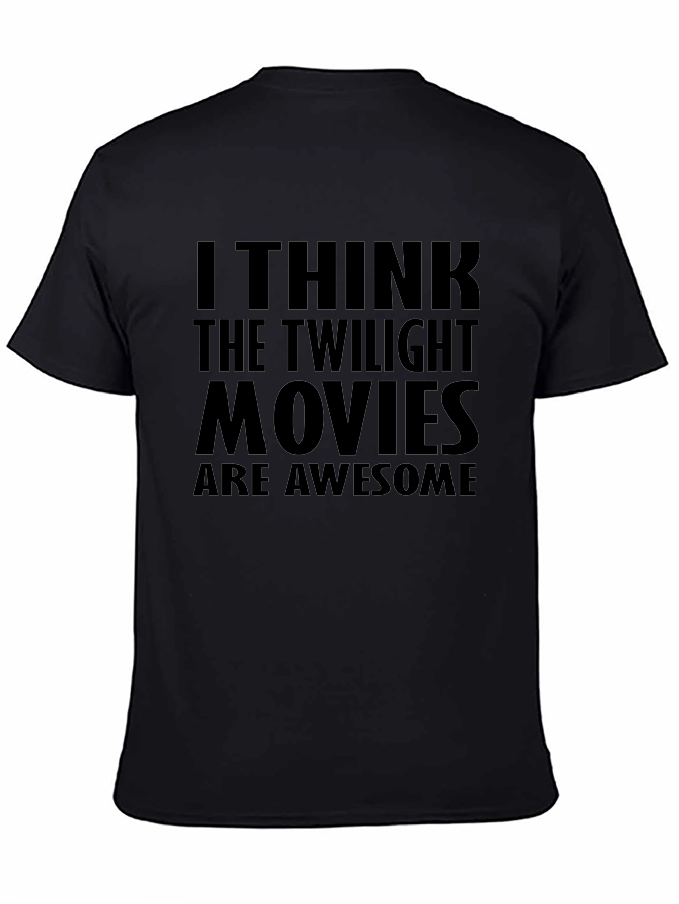Twilight Movies Graphic Tee - Black