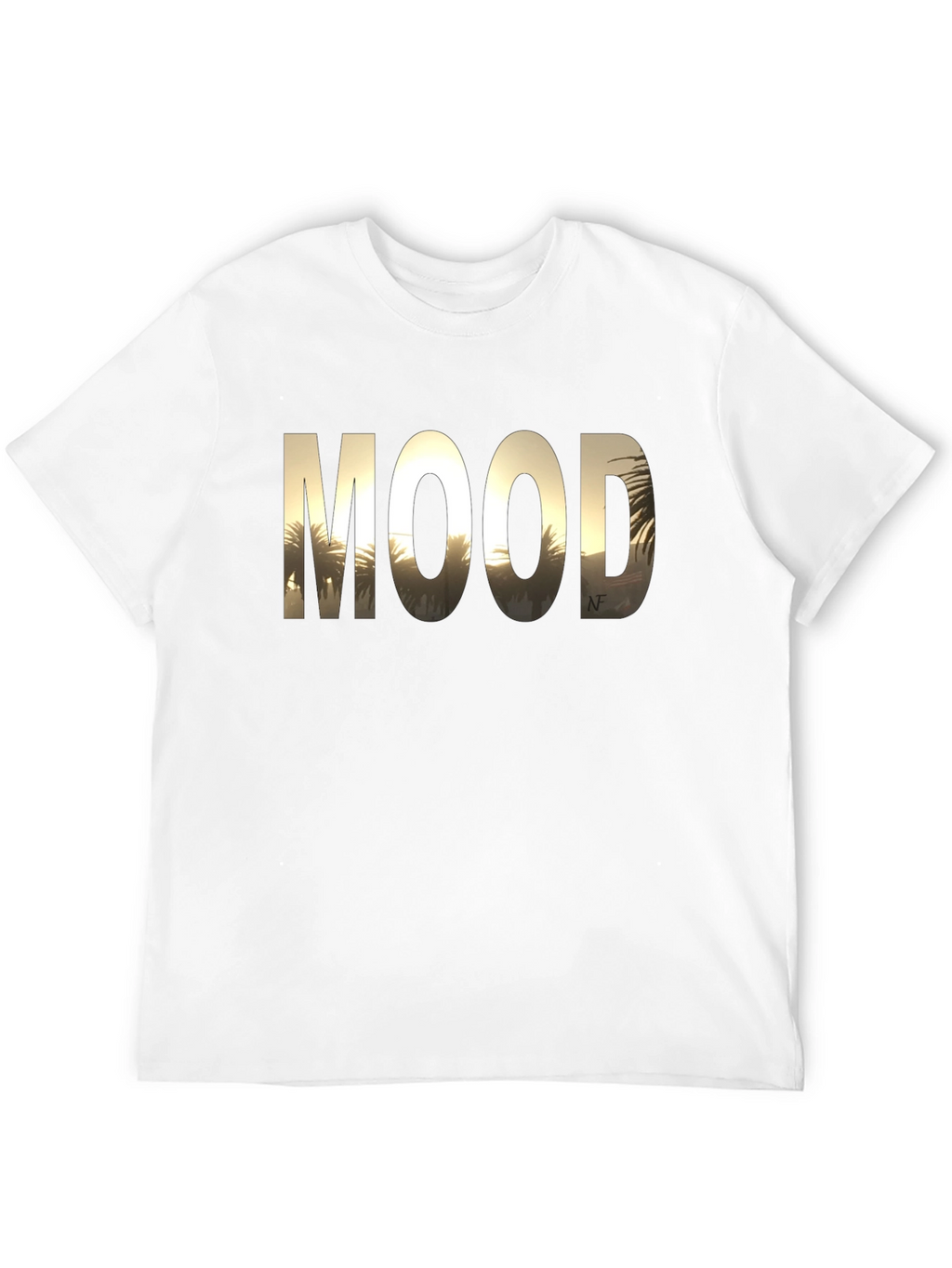 Mood Graphic Tee - Black Cotton T-Shirt