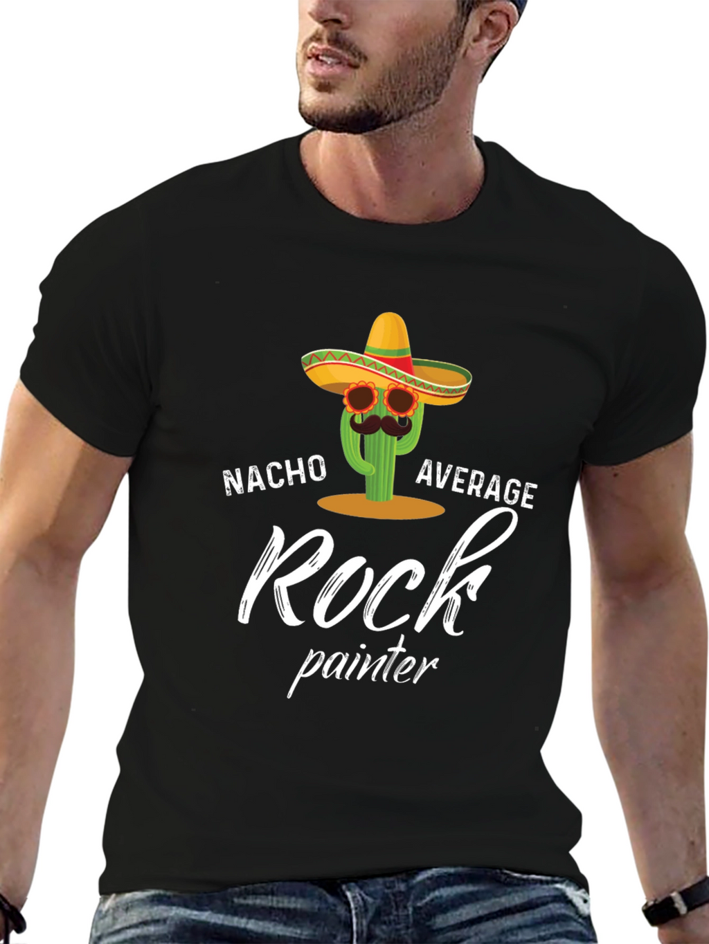 Nacho Average Rock Painter T-Shirt