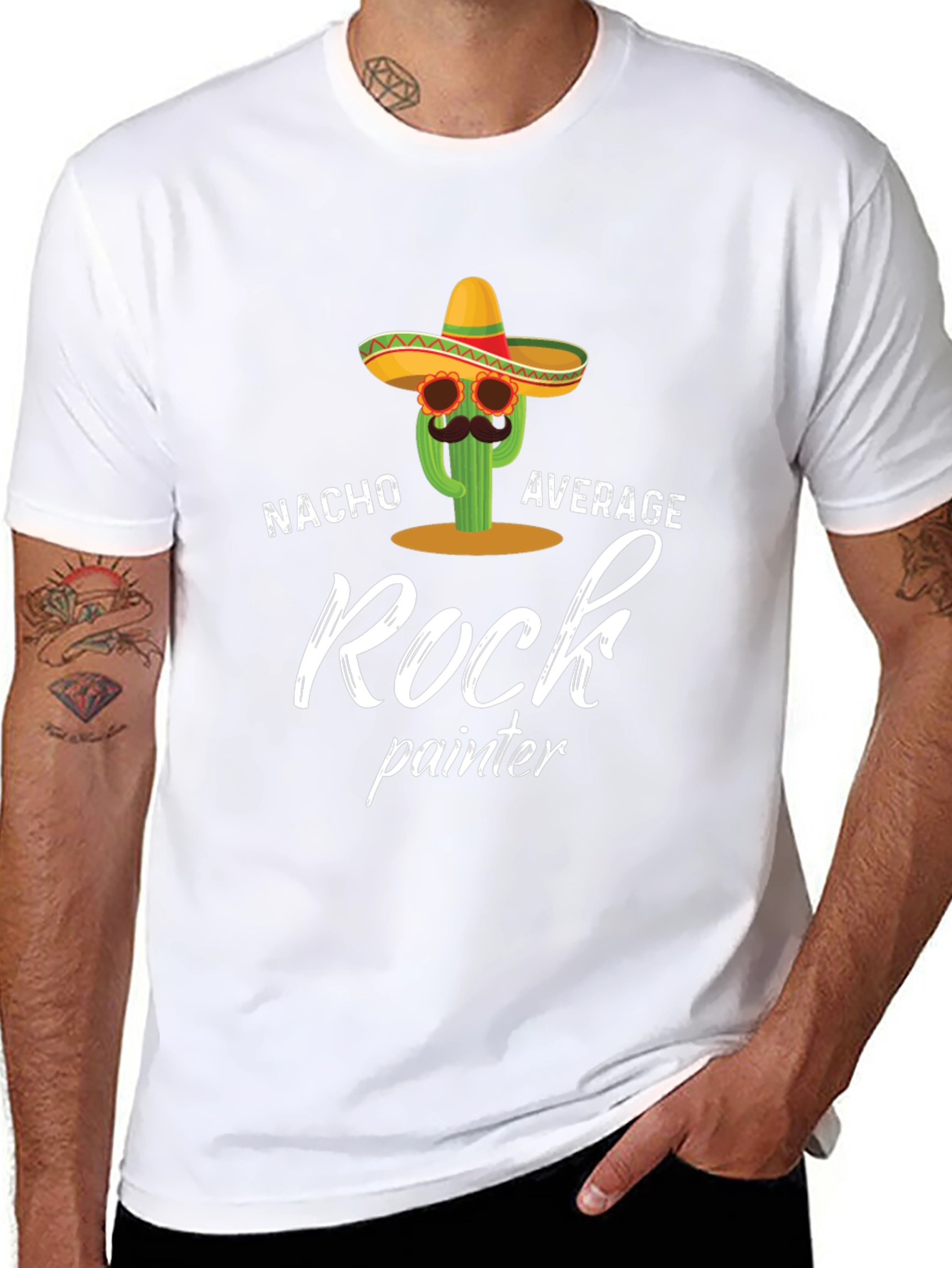 Nacho Average Rock Painter T-Shirt