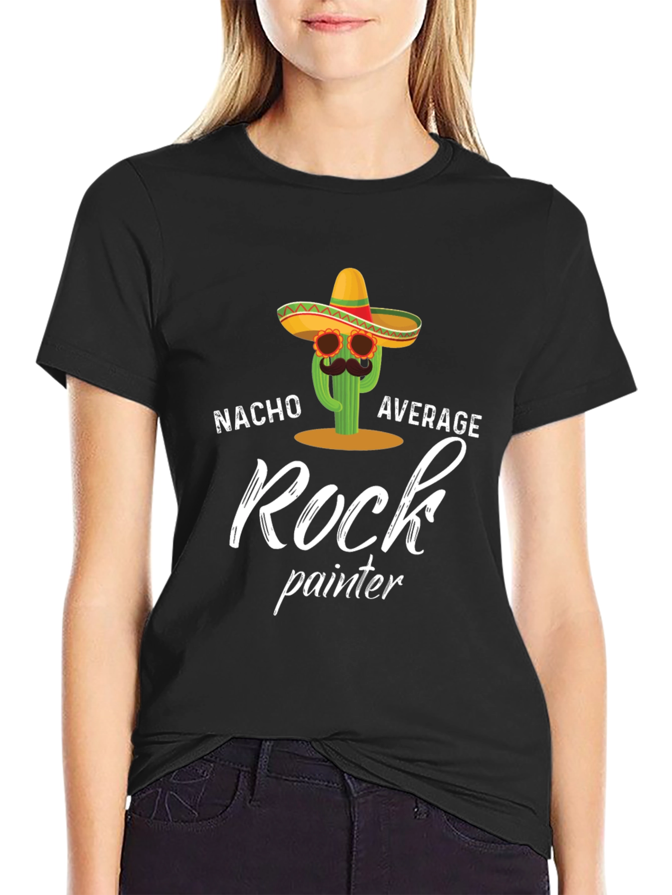 Nacho Average Rock Painter T-Shirt