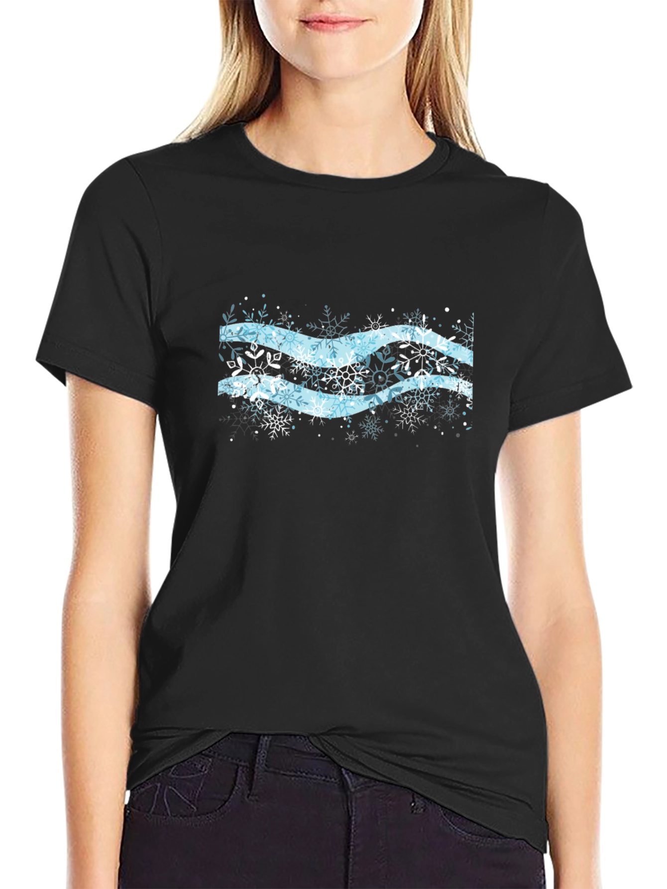 Snowflake River Graphic Tee