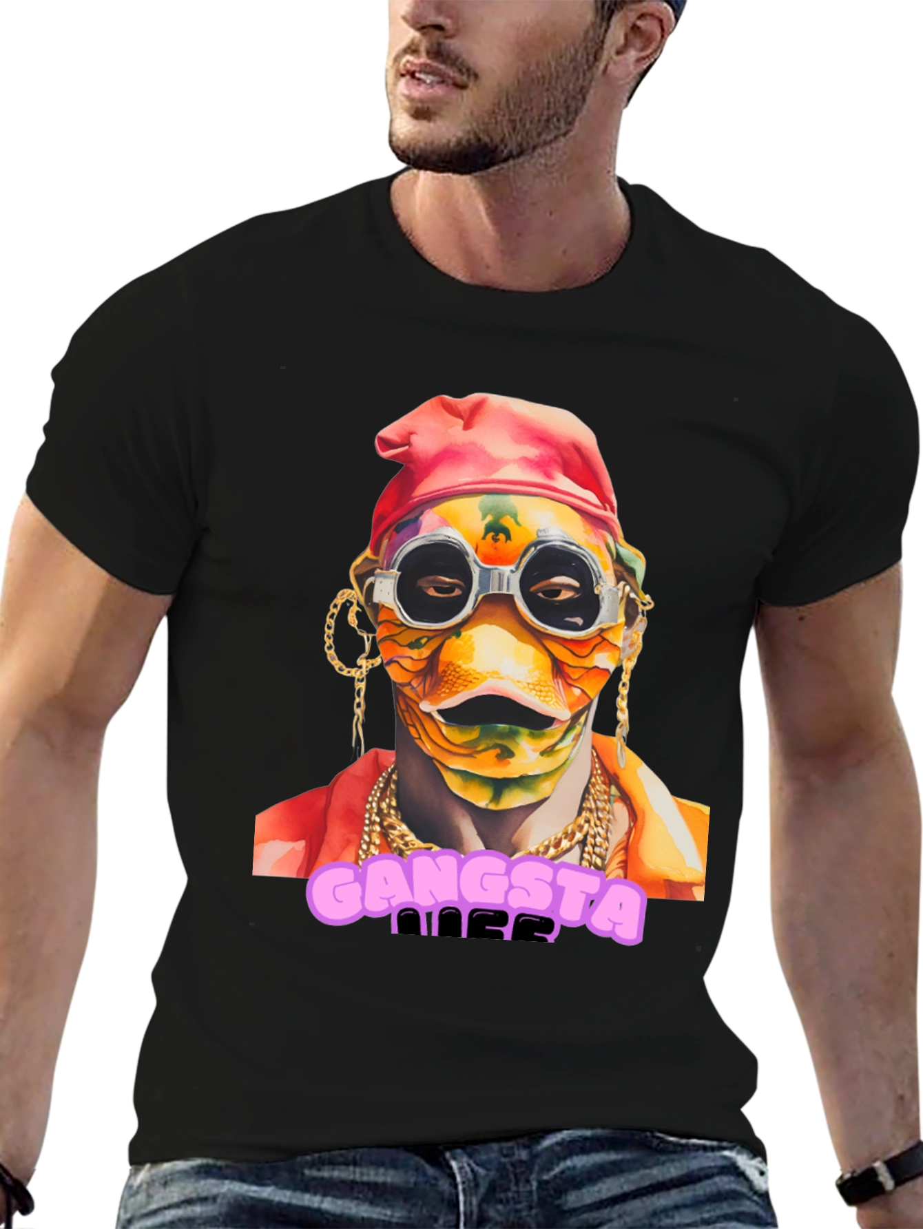 Gangsta Nilla T-Shirt Funky Design