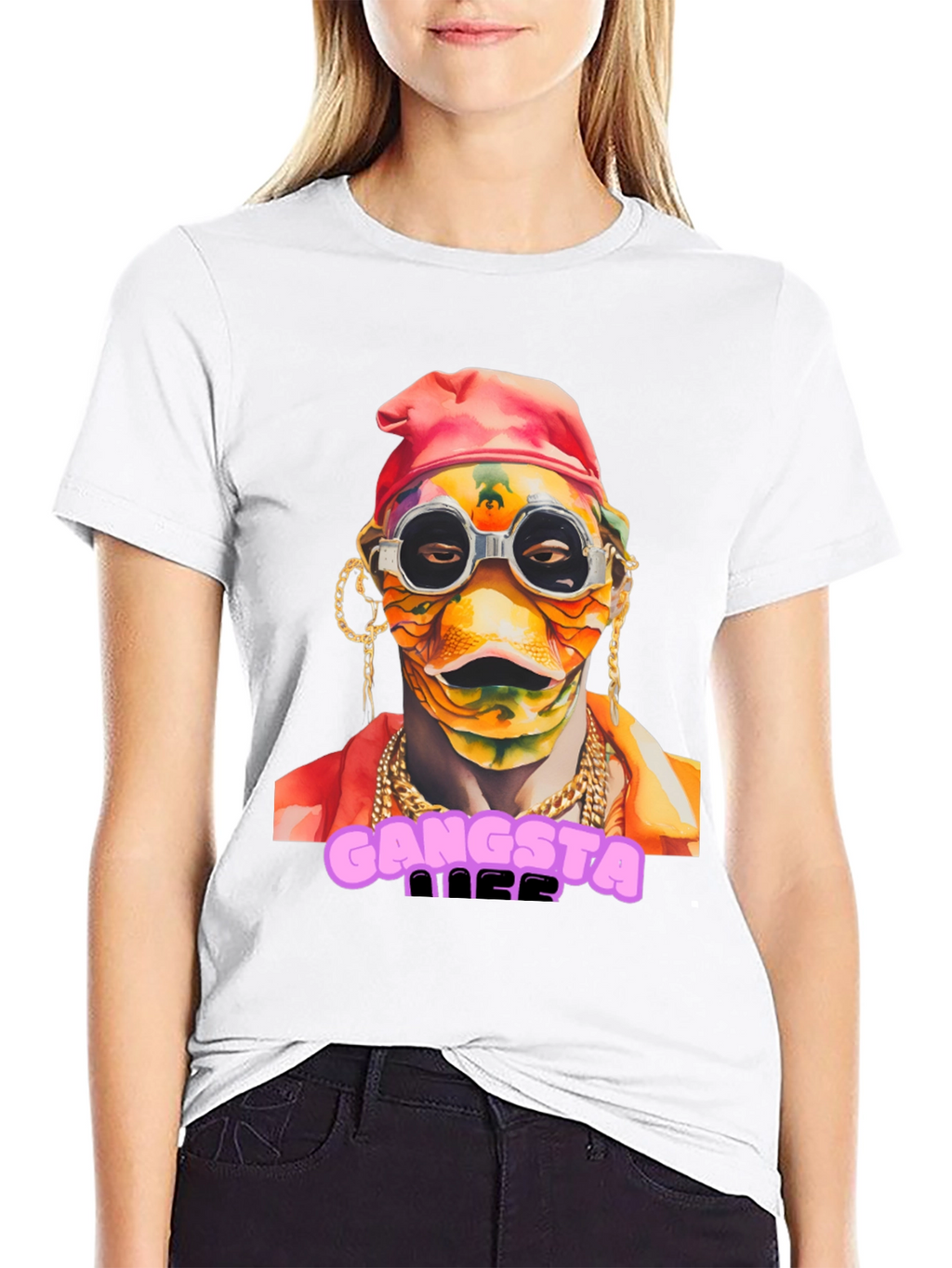 Gangsta Nilla T-Shirt Funky Design