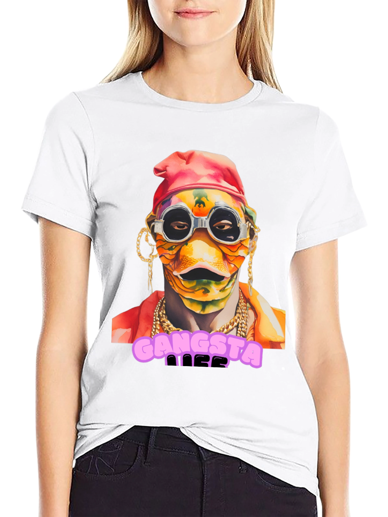 Gangsta Nilla T-Shirt Funky Design