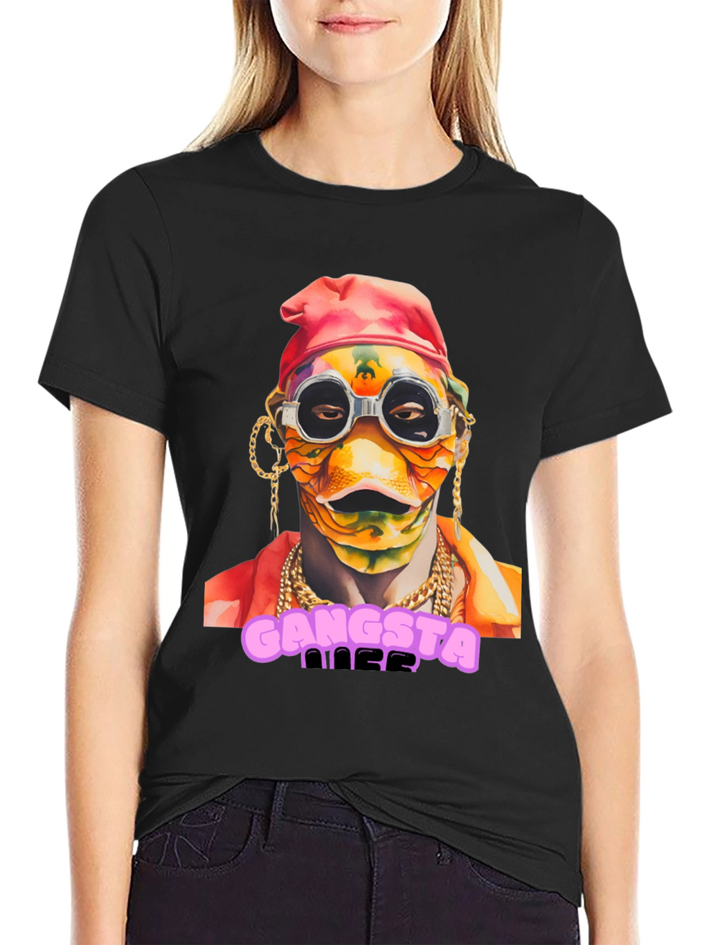 Gangsta Nilla T-Shirt Funky Design