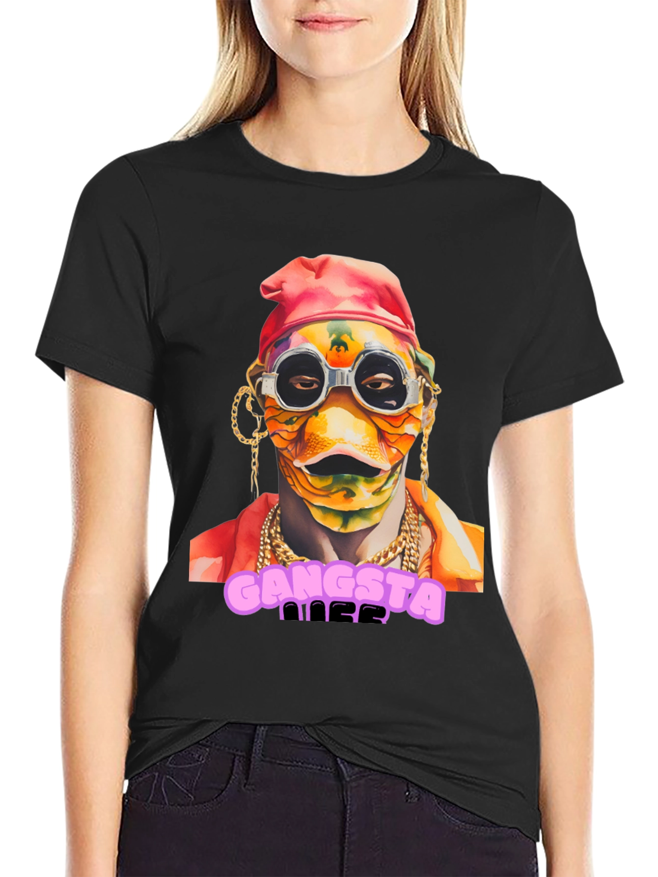 Gangsta Nilla T-Shirt Funky Design