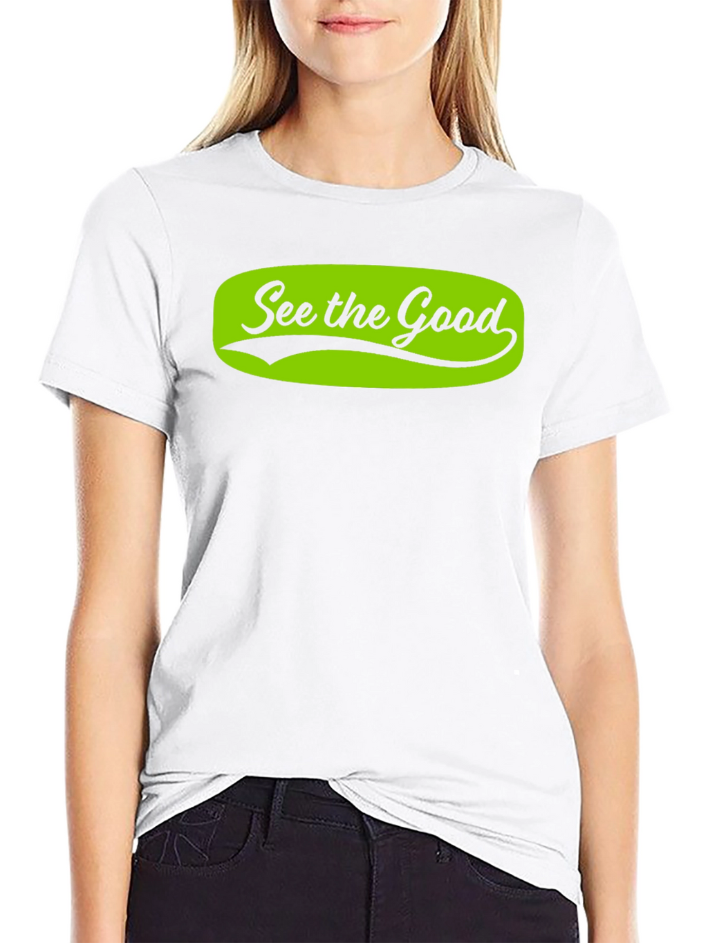 See the Good Black T-Shirt