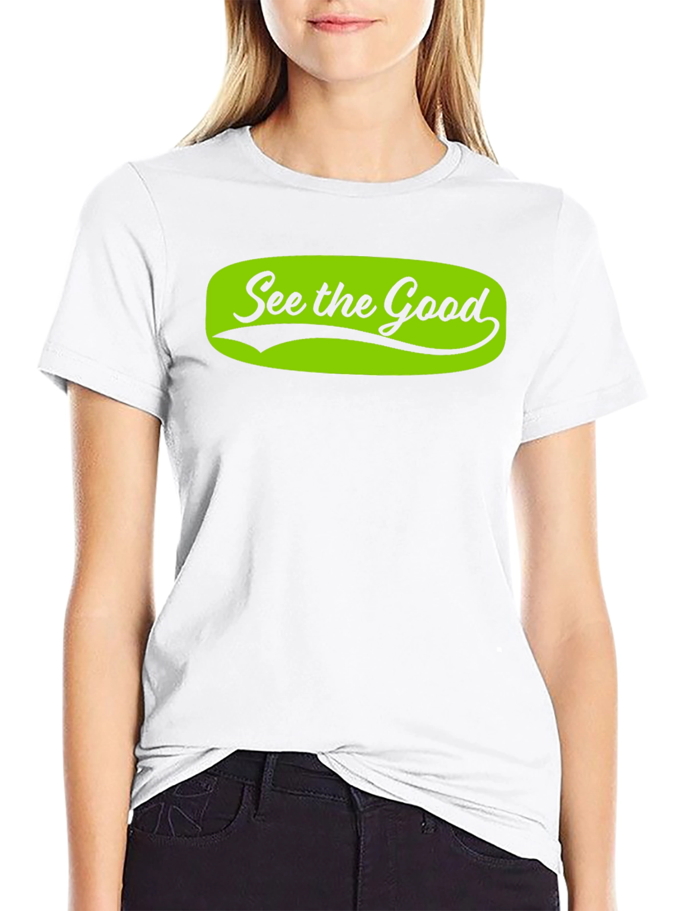 See the Good Black T-Shirt