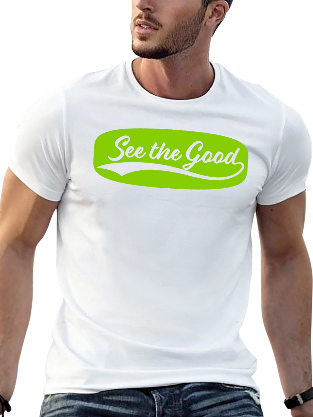 See the Good Black T-Shirt