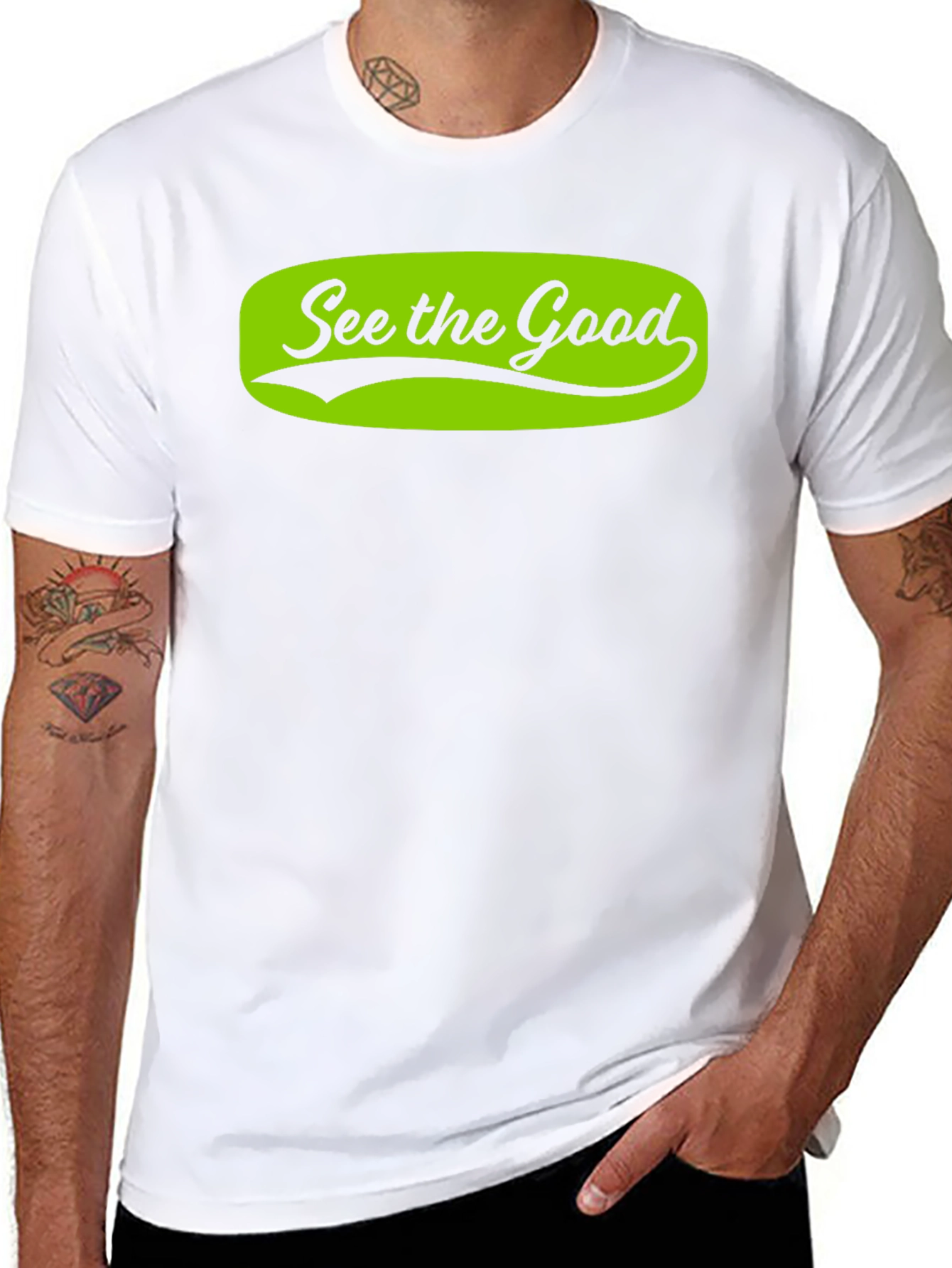 See the Good Black T-Shirt