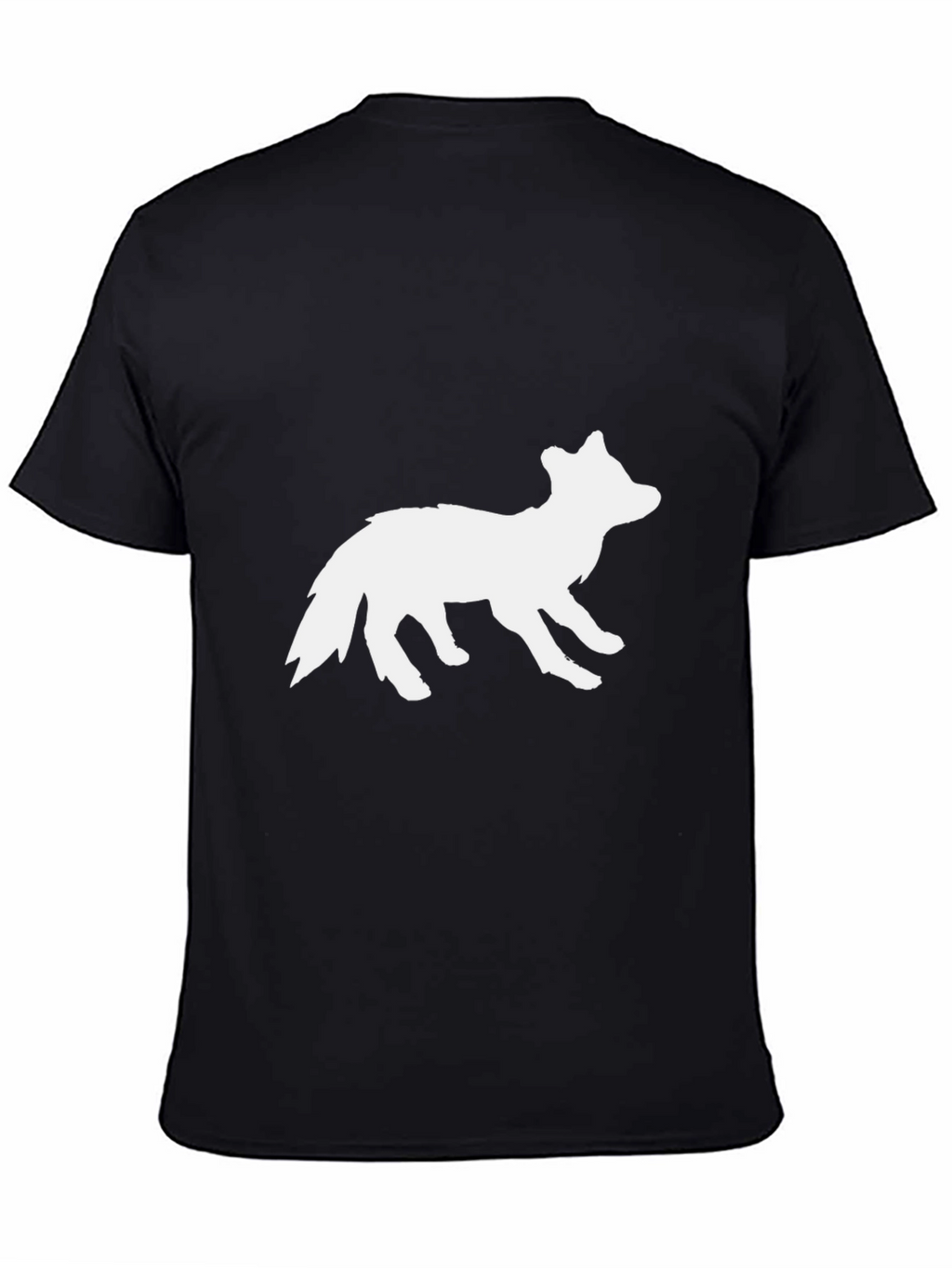 Black Fox Graphic Tee - Urban Style