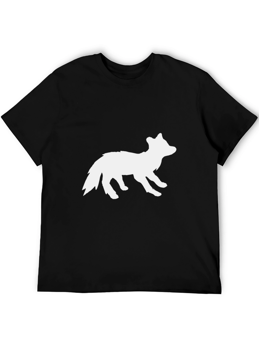 Black Fox Graphic Tee - Urban Style