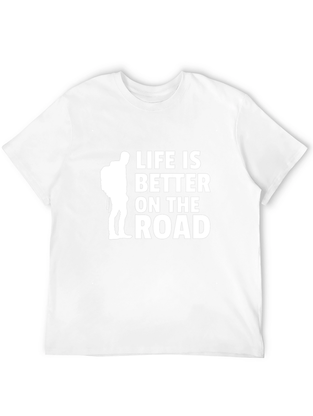 Life is Better on the Road Black T-Shirt