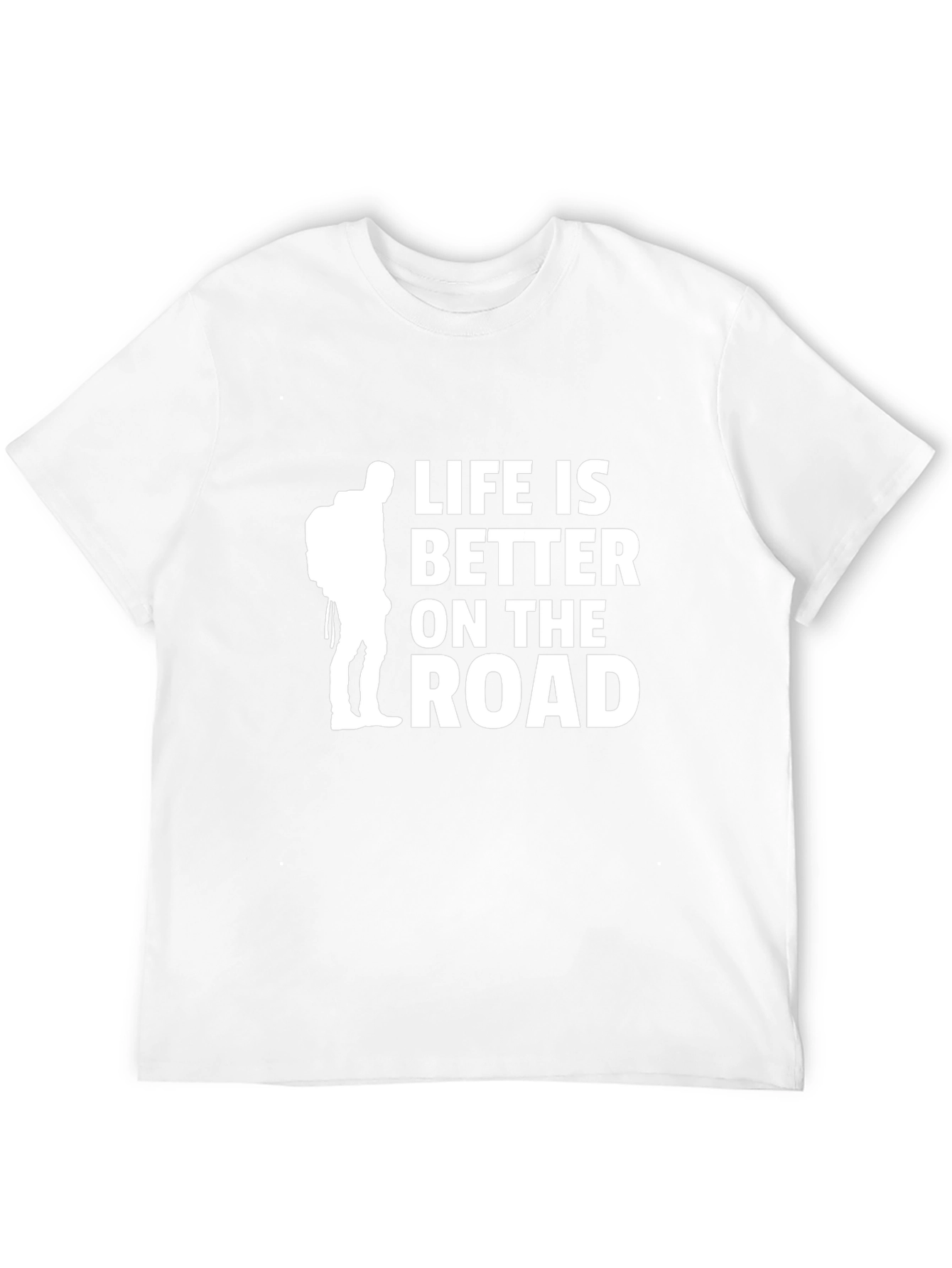 Life is Better on the Road Black T-Shirt