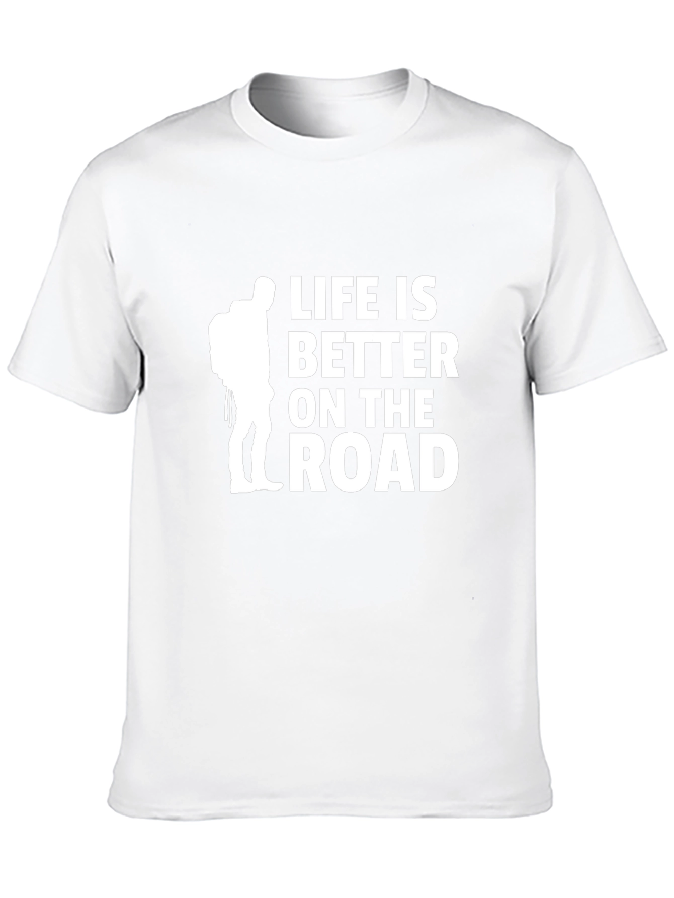 Life is Better on the Road Black T-Shirt