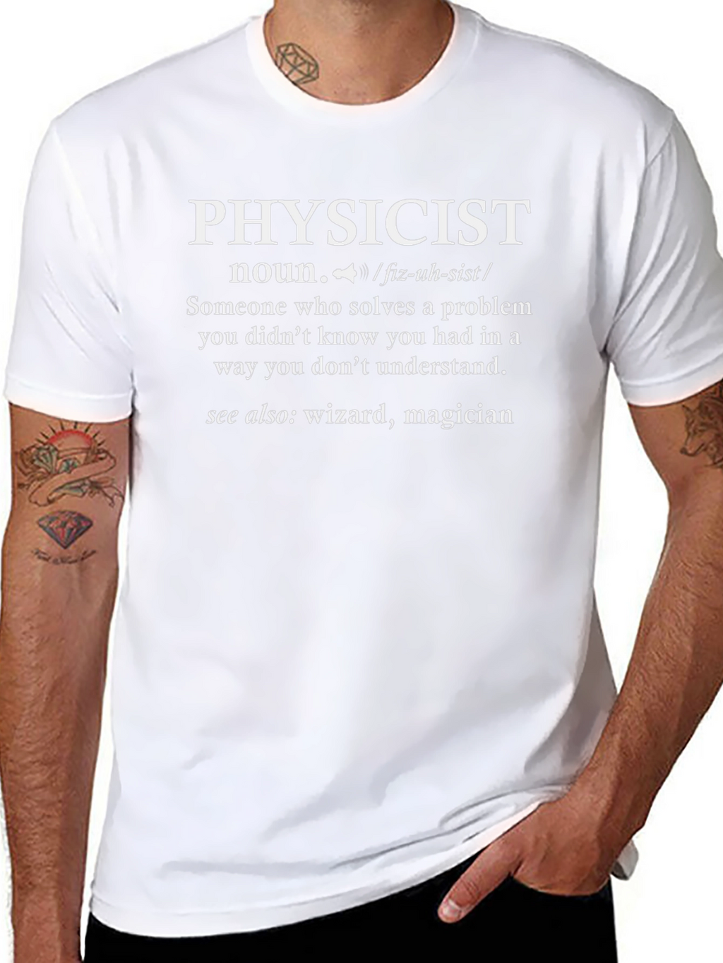 Physicist Definition Novelty Graphic T-Shirt
