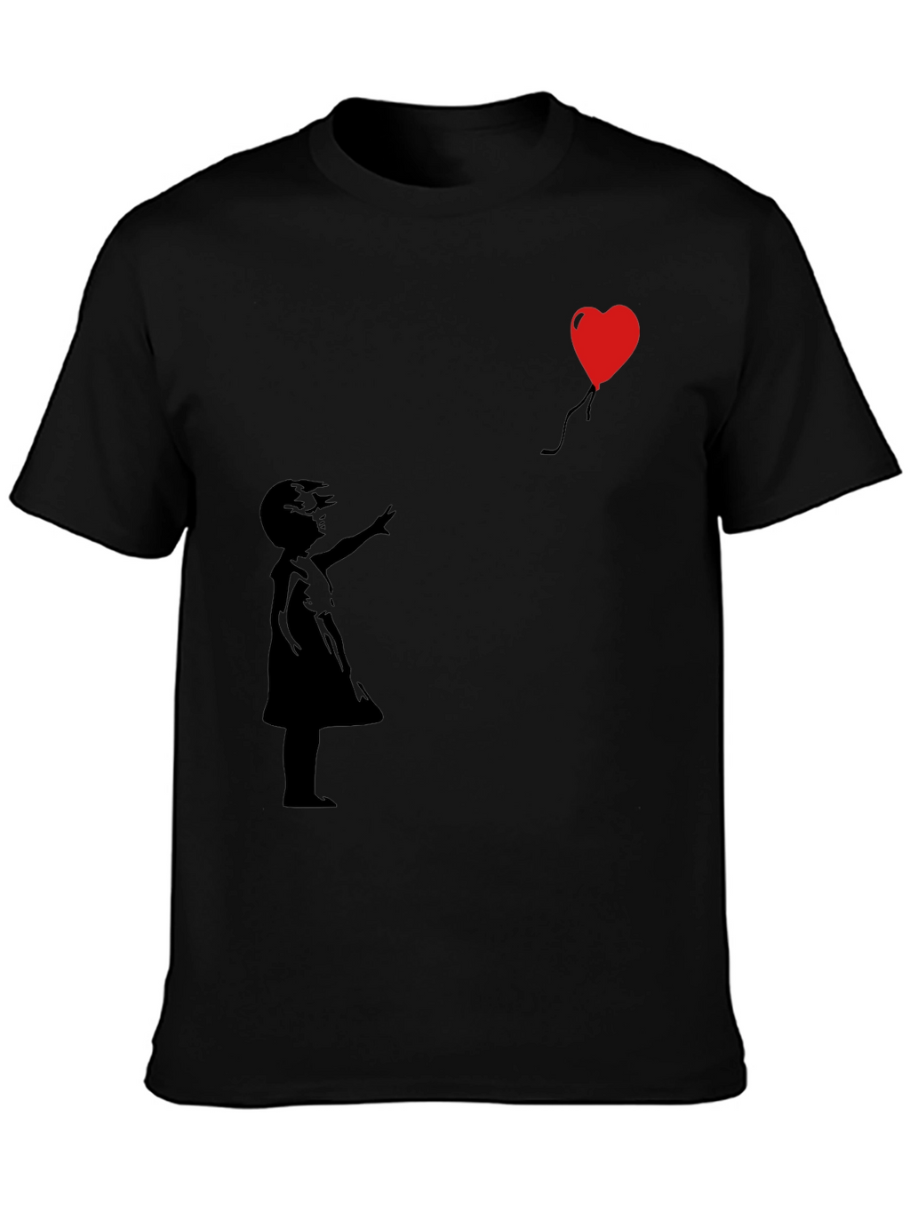 Banksy Girl with Balloon T-Shirt - Stylish Graphic Tee