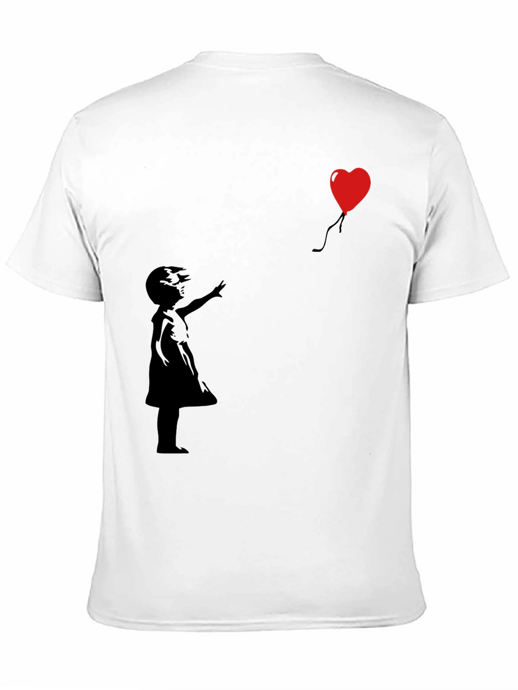 Banksy Girl with Balloon T-Shirt - Stylish Graphic Tee