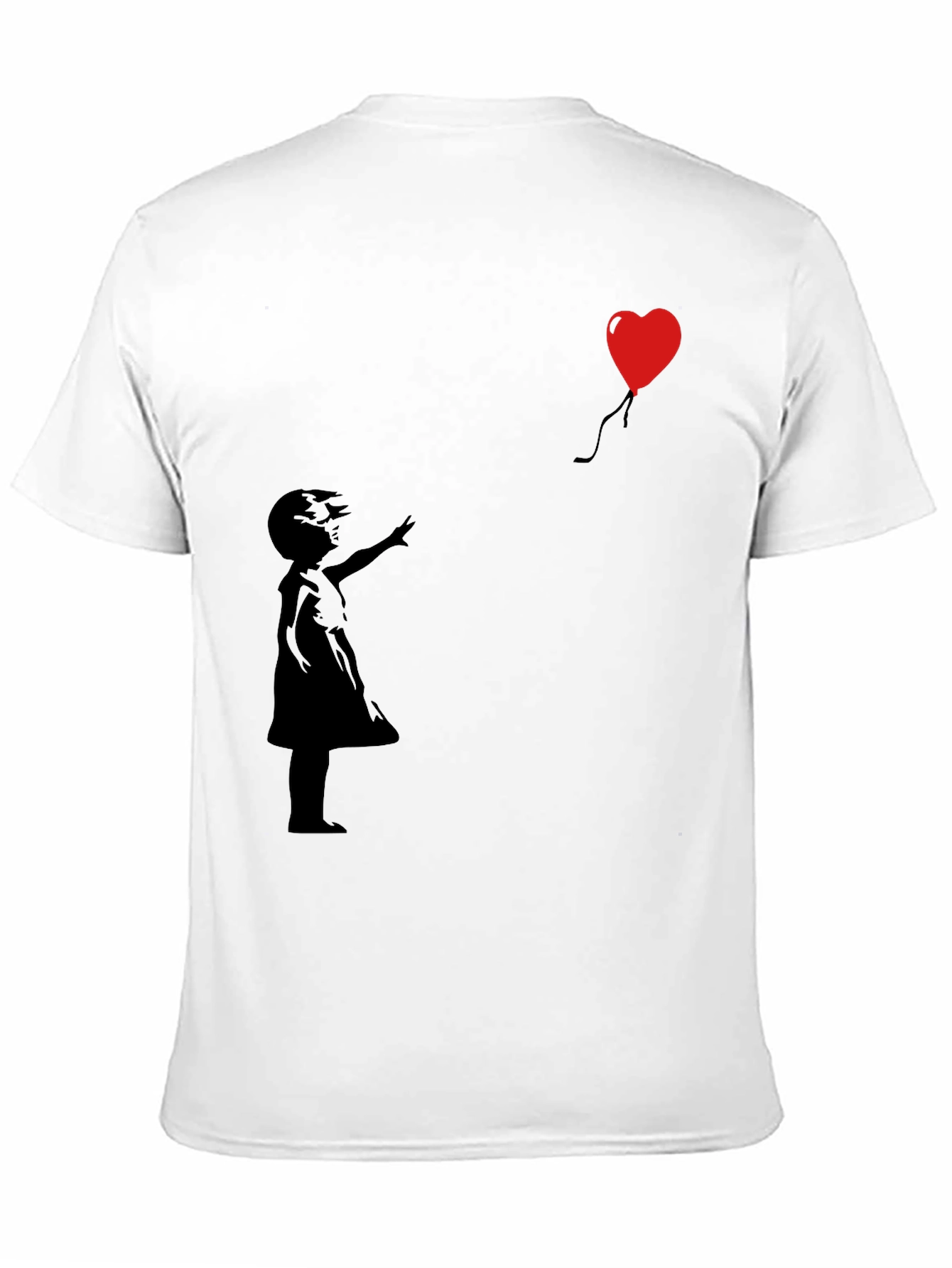 Banksy Girl with Balloon T-Shirt - Stylish Graphic Tee