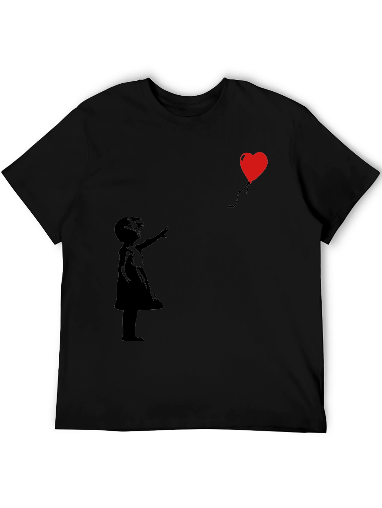 Banksy Girl with Balloon T-Shirt - Stylish Graphic Tee
