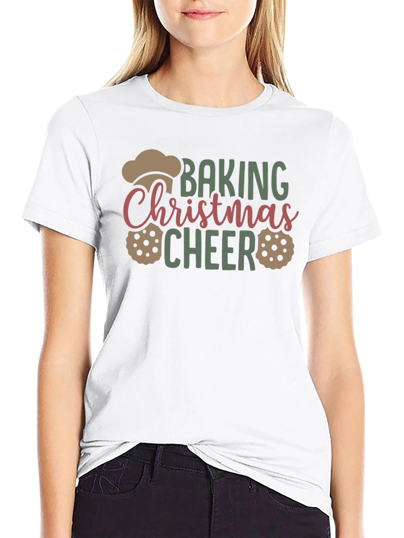 Baking Christmas Cheer Graphic Tee