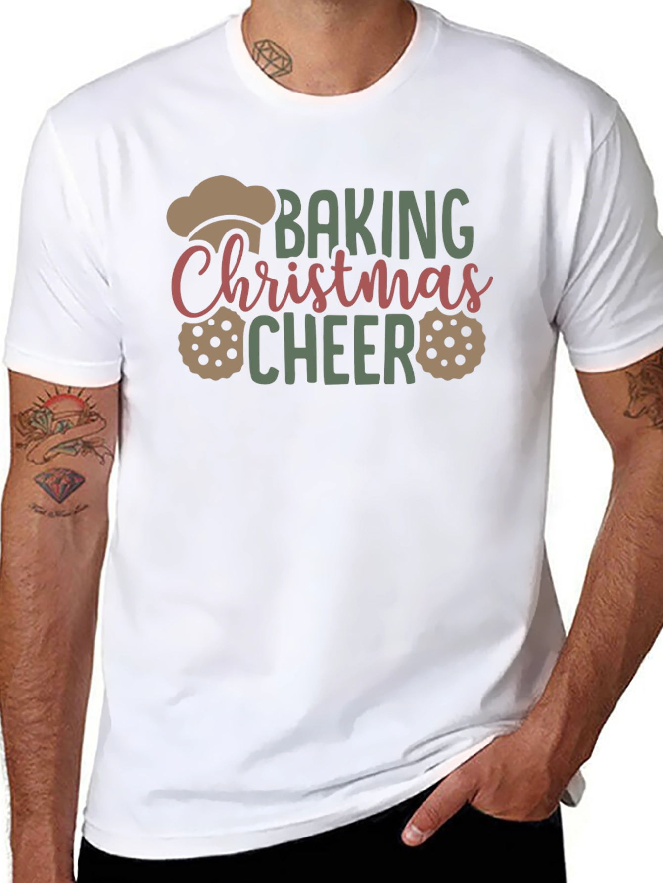 Baking Christmas Cheer Graphic Tee