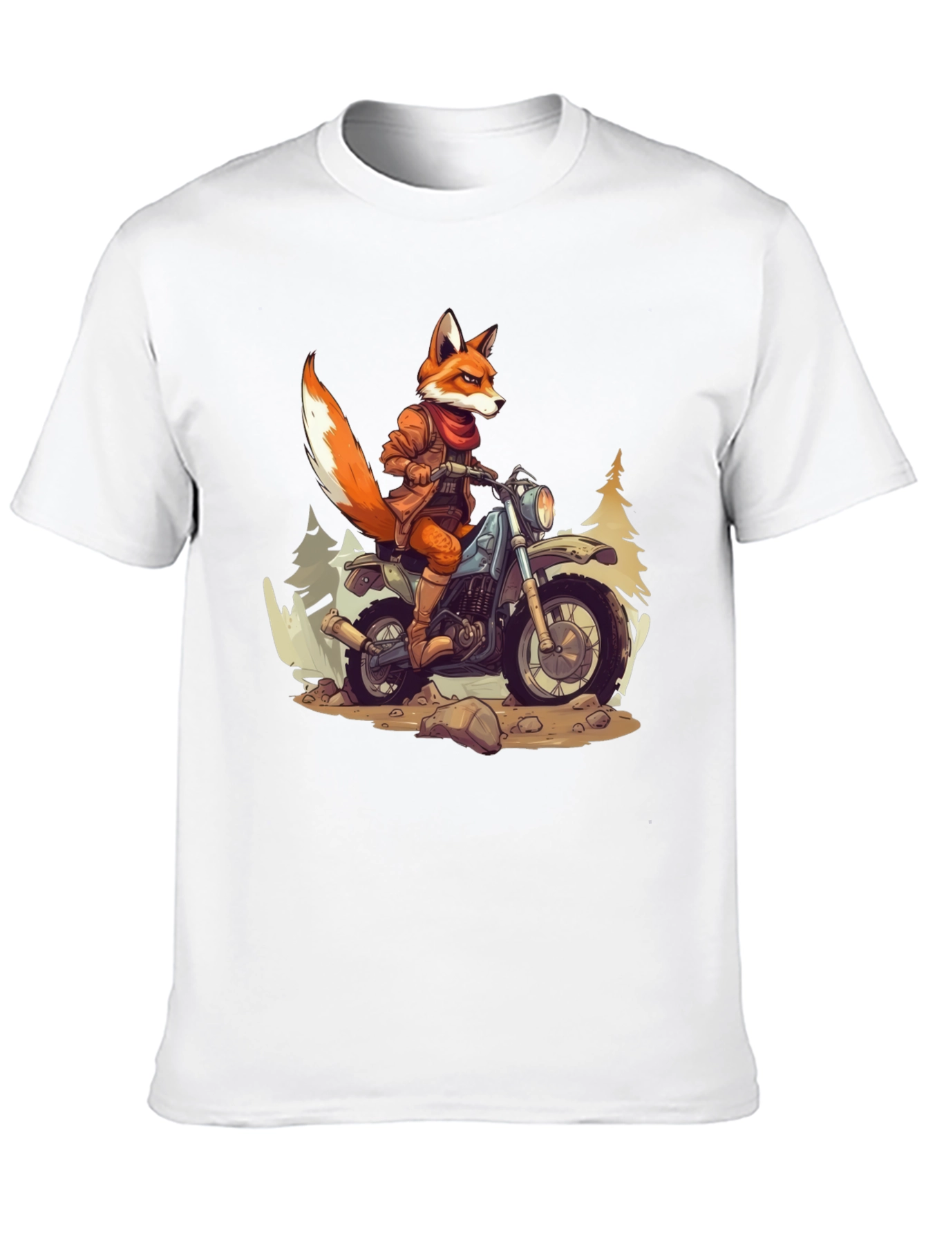 Fox Rider Graphic T-Shirt