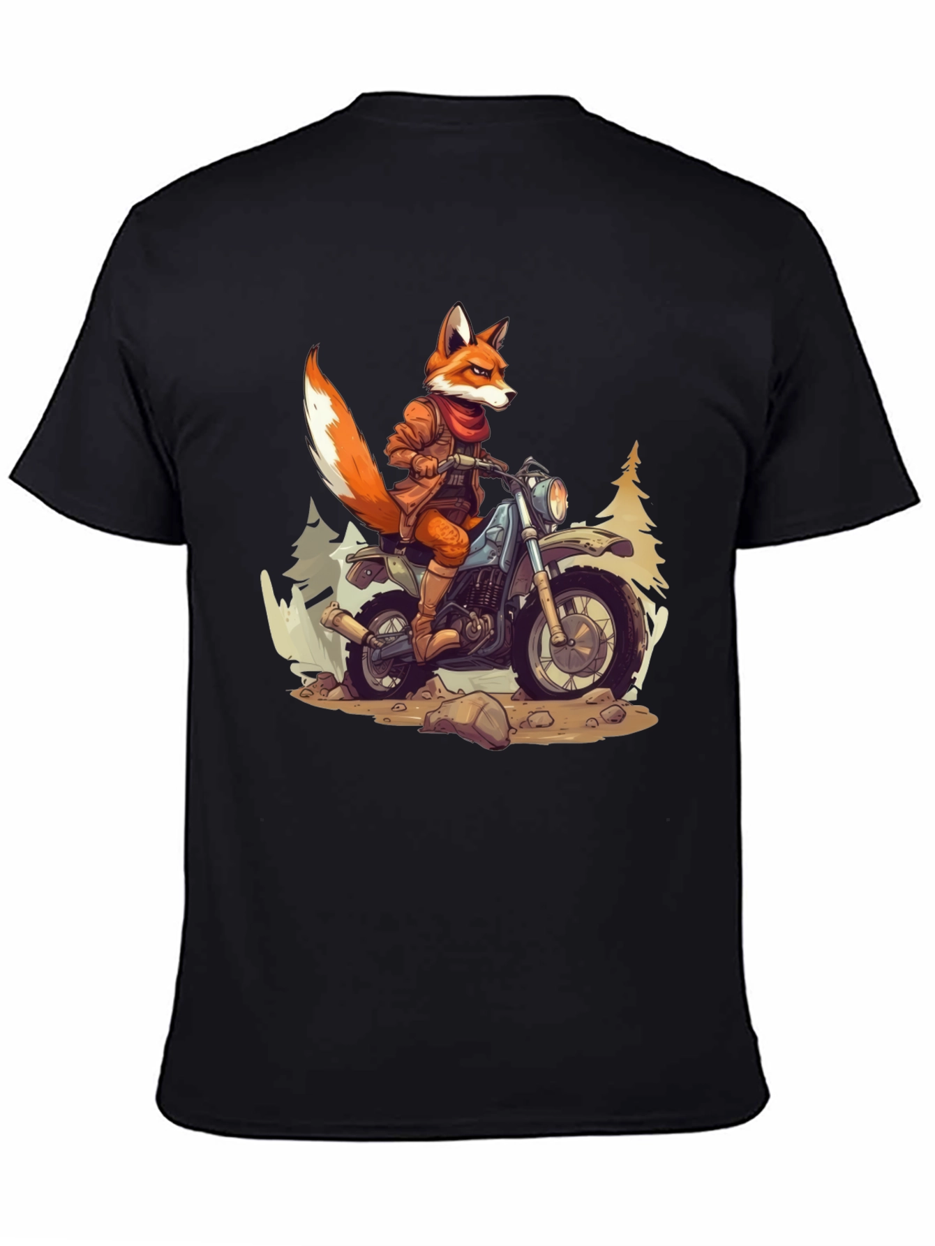 Fox Rider Graphic T-Shirt