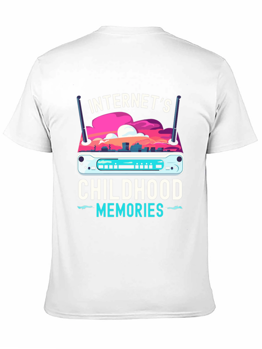 Internets Childhood Memories Router T-Shirt