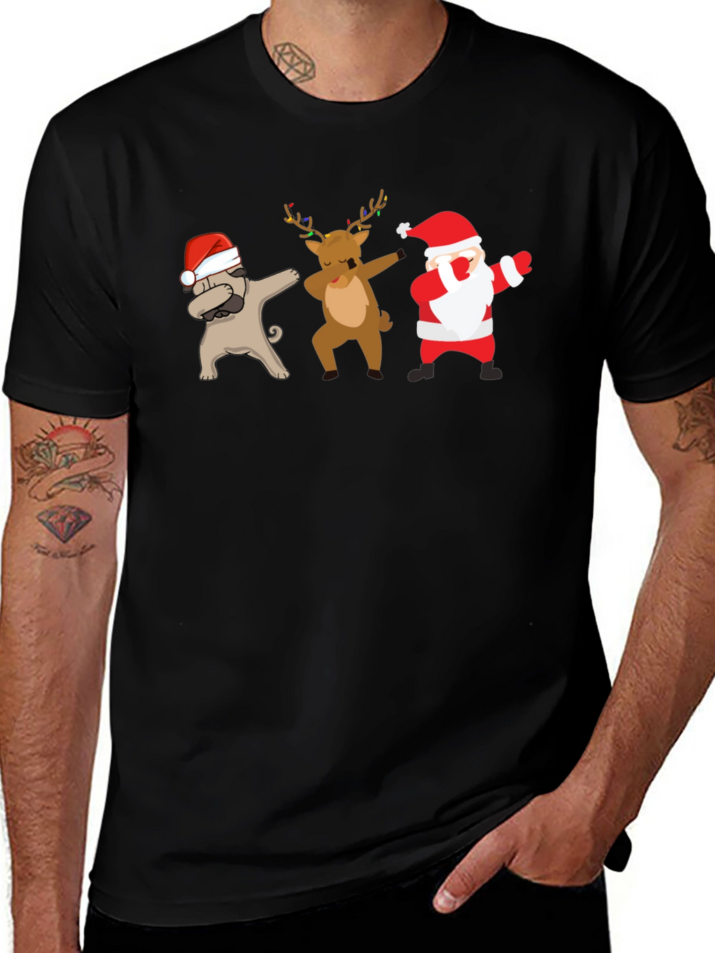 Dabbing Christmas T-Shirt