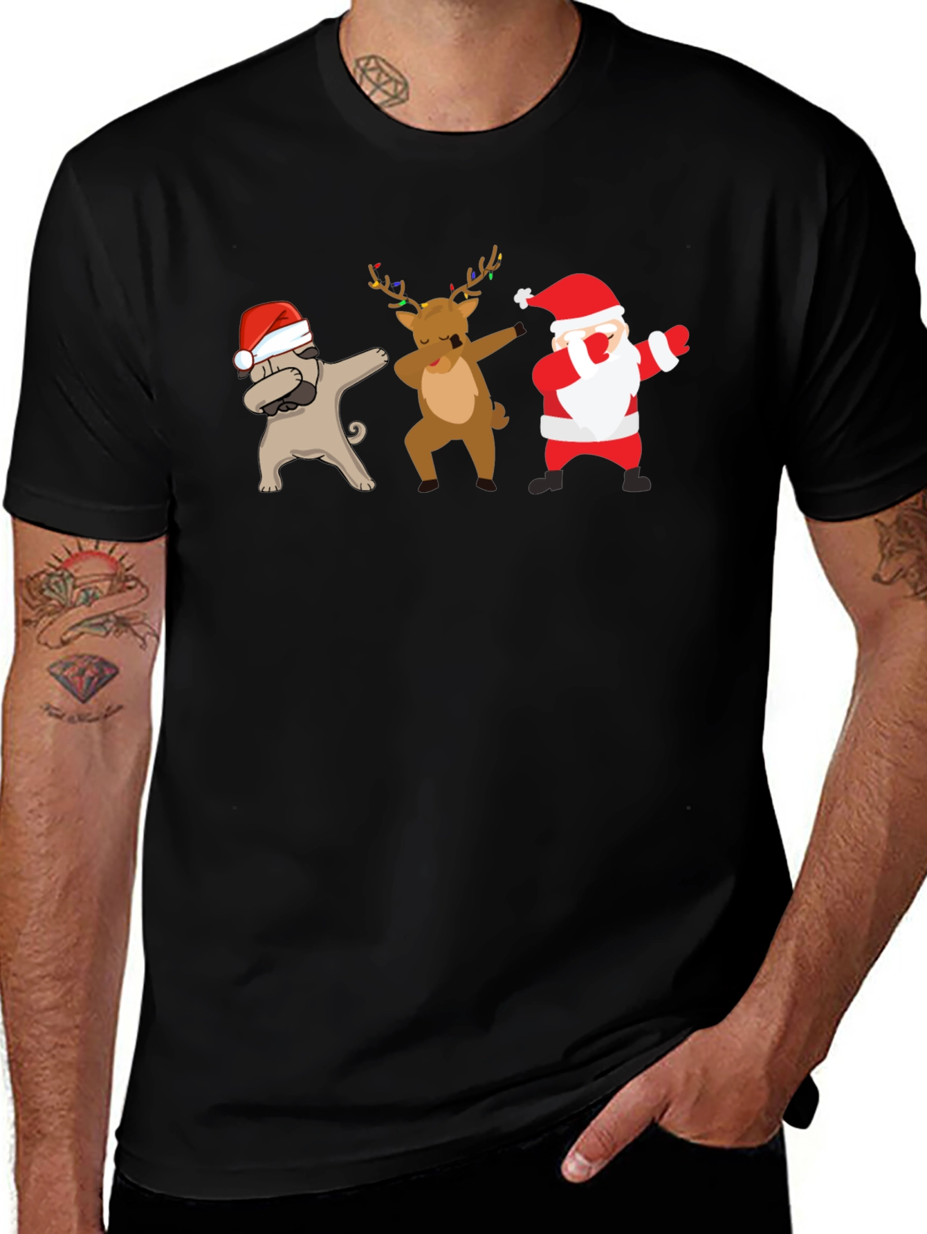 Dabbing Christmas T-Shirt