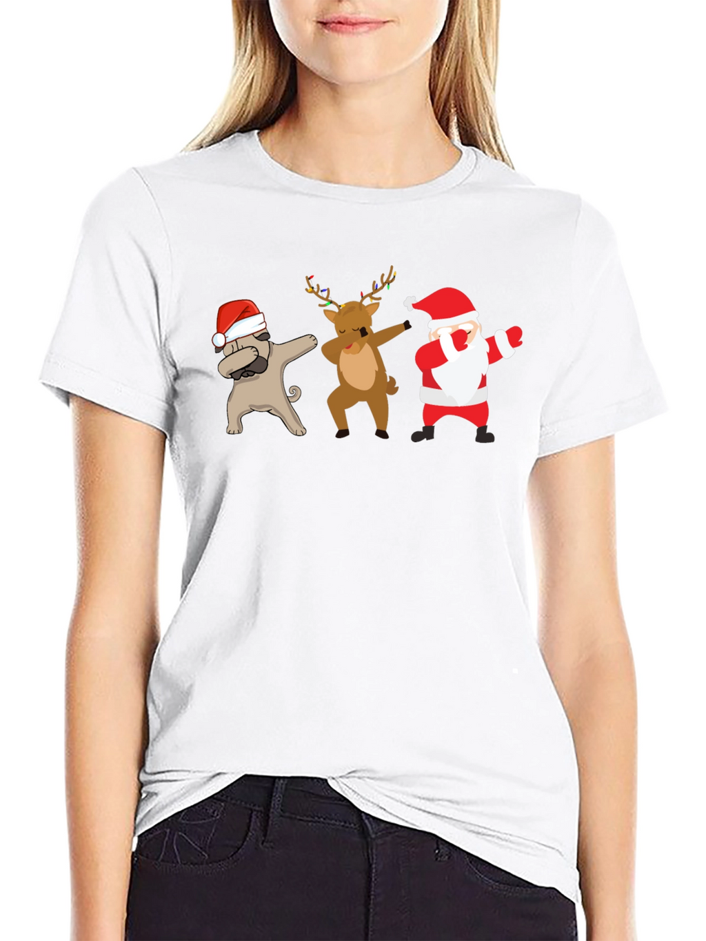 Dabbing Christmas T-Shirt