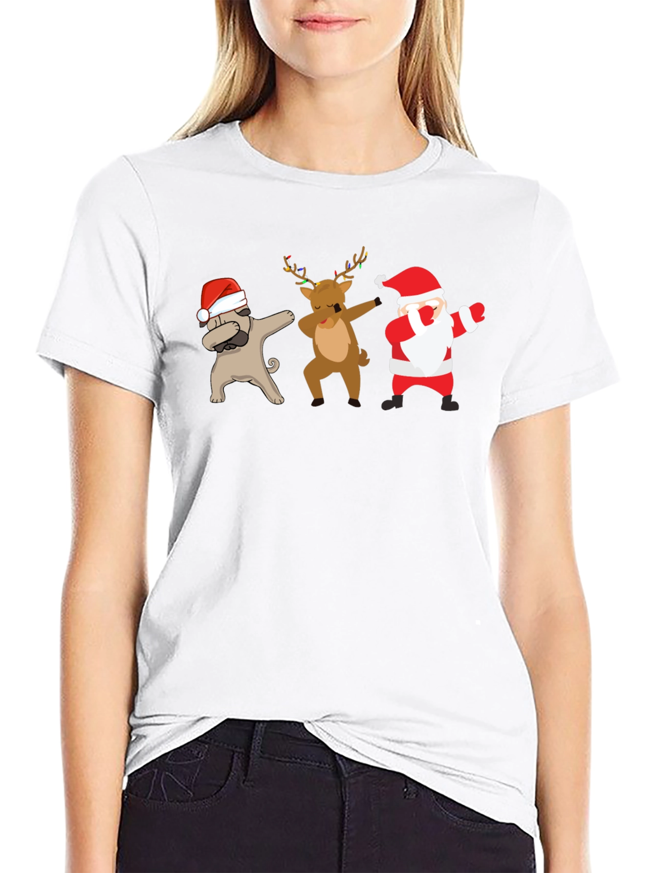 Dabbing Christmas T-Shirt