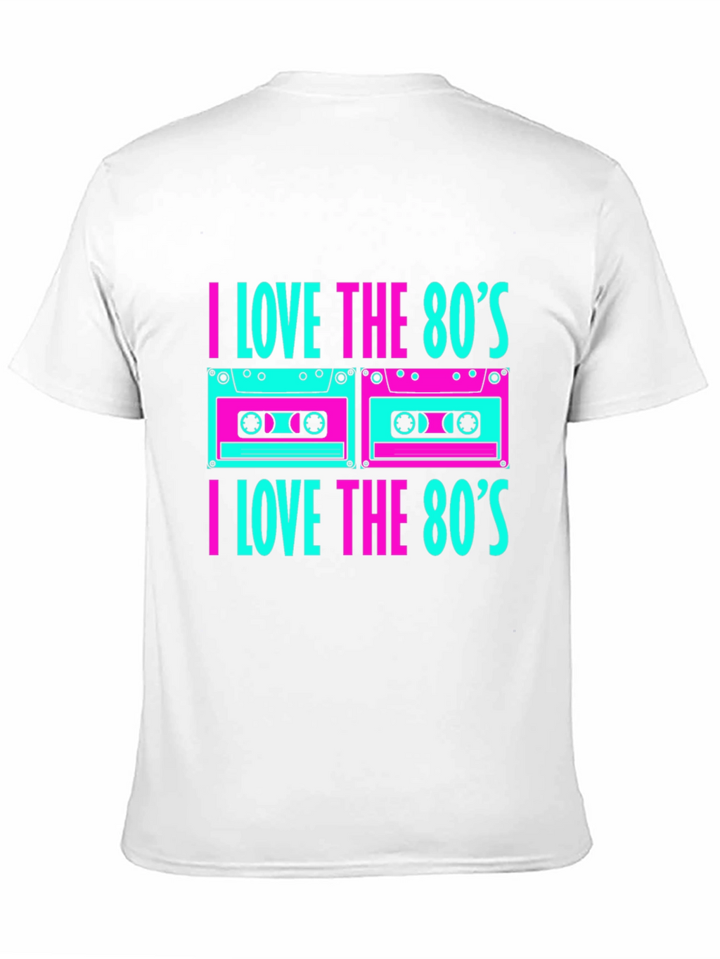 I Love the 80s Cassette Tape Graphic T-Shirt