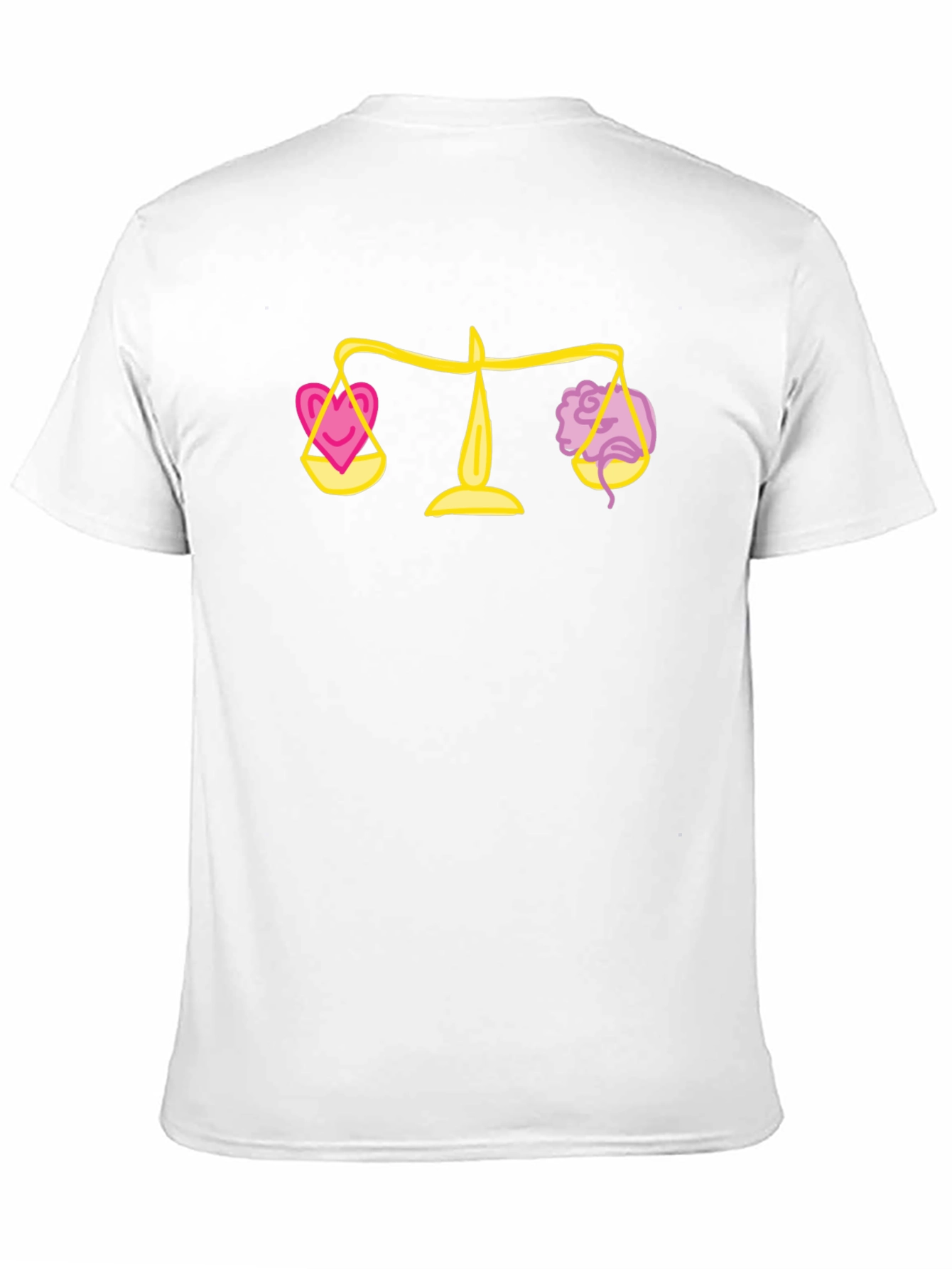 Balance Heart & Mind Black Graphic Tee