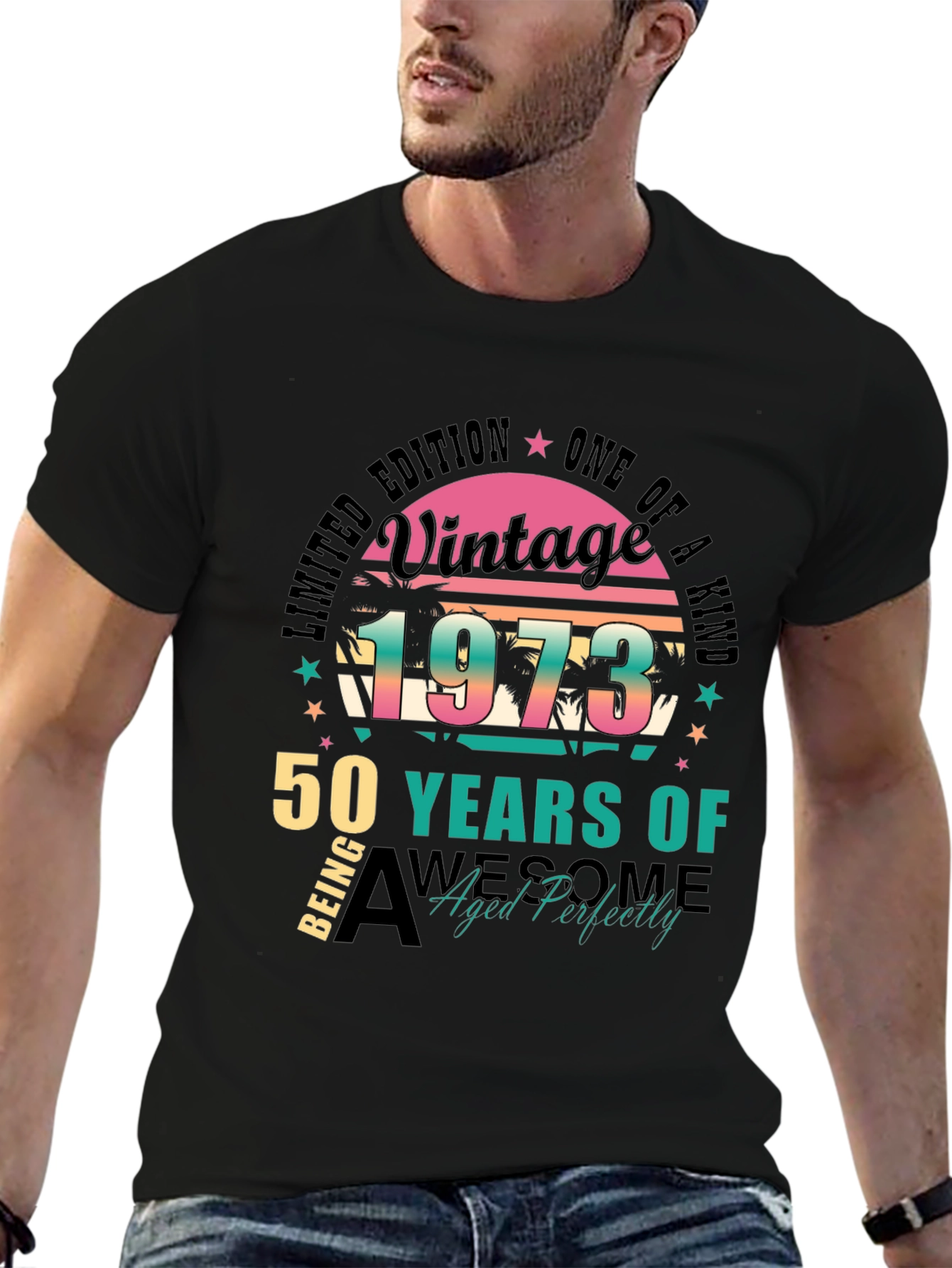Vintage 1973 50th Birthday T-Shirt Limited Edition