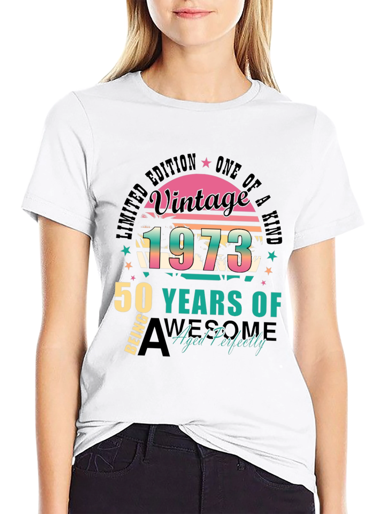 Vintage 1973 50th Birthday T-Shirt Limited Edition