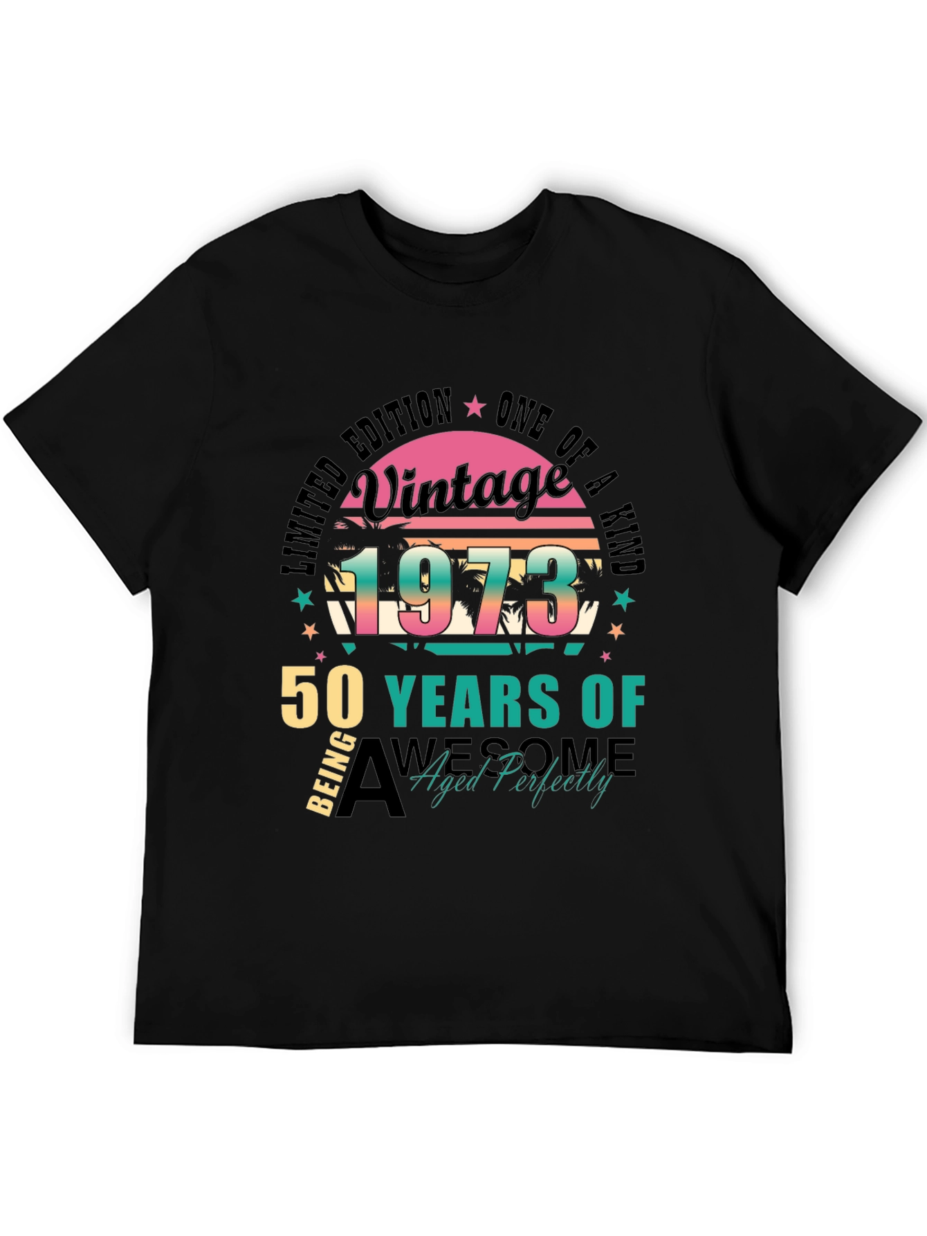 Vintage 1973 50th Birthday T-Shirt Limited Edition