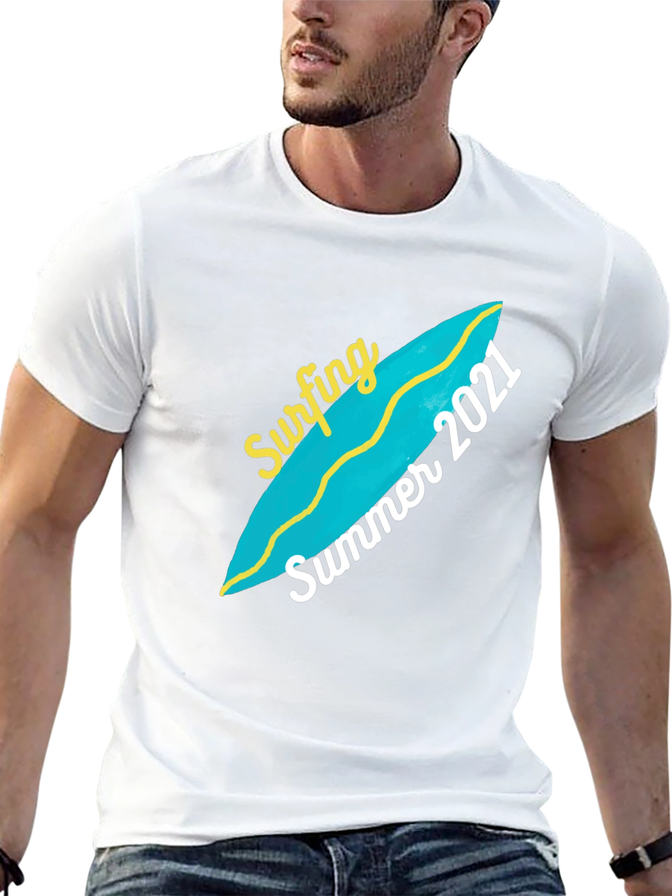 Surfing Summer 2021 Graphic Tee