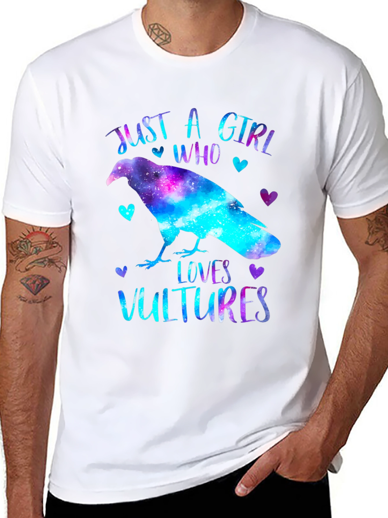 Just A Girl Who Loves Vultures T-Shirt
