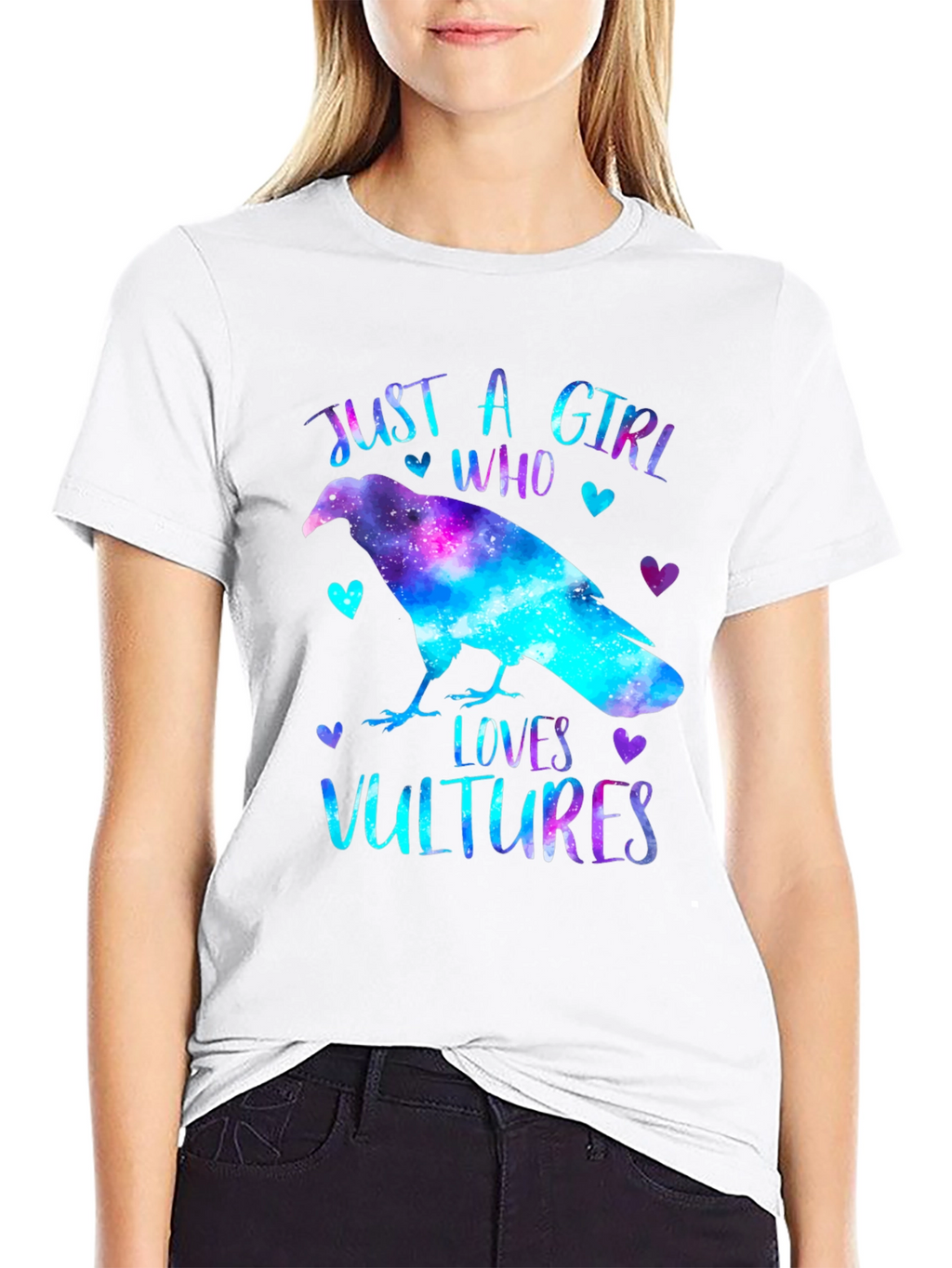 Just A Girl Who Loves Vultures T-Shirt